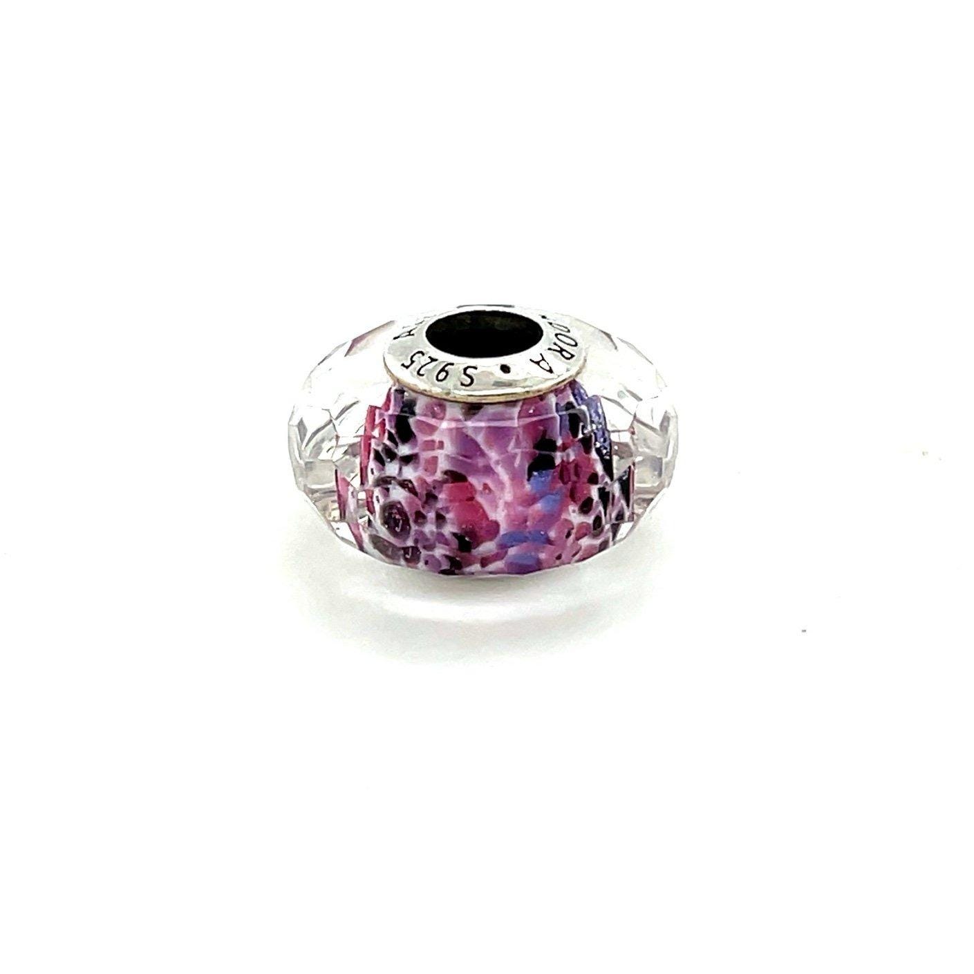 Pandora Pink Tropical Murano Glass Charm