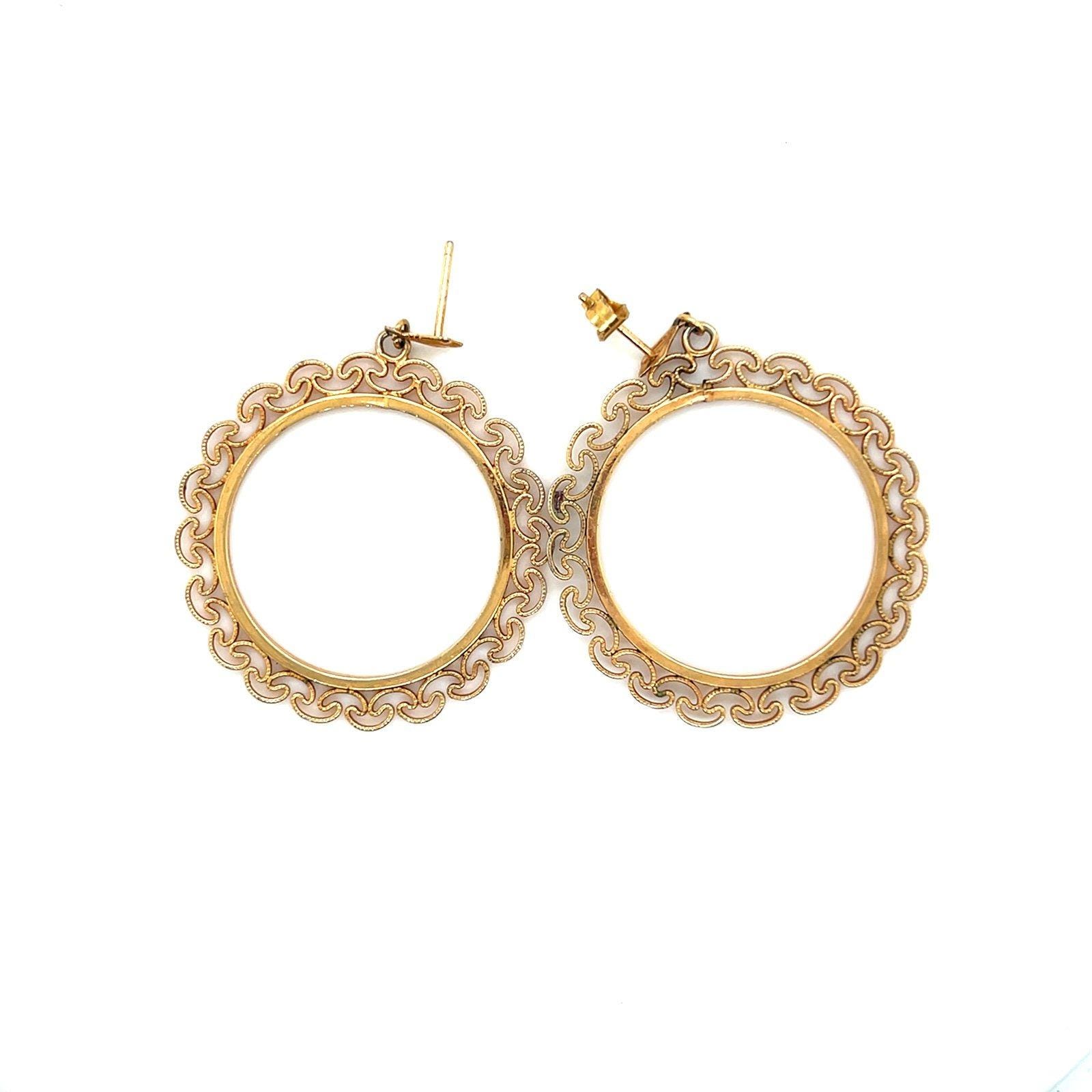 Circle Dangle Earrings