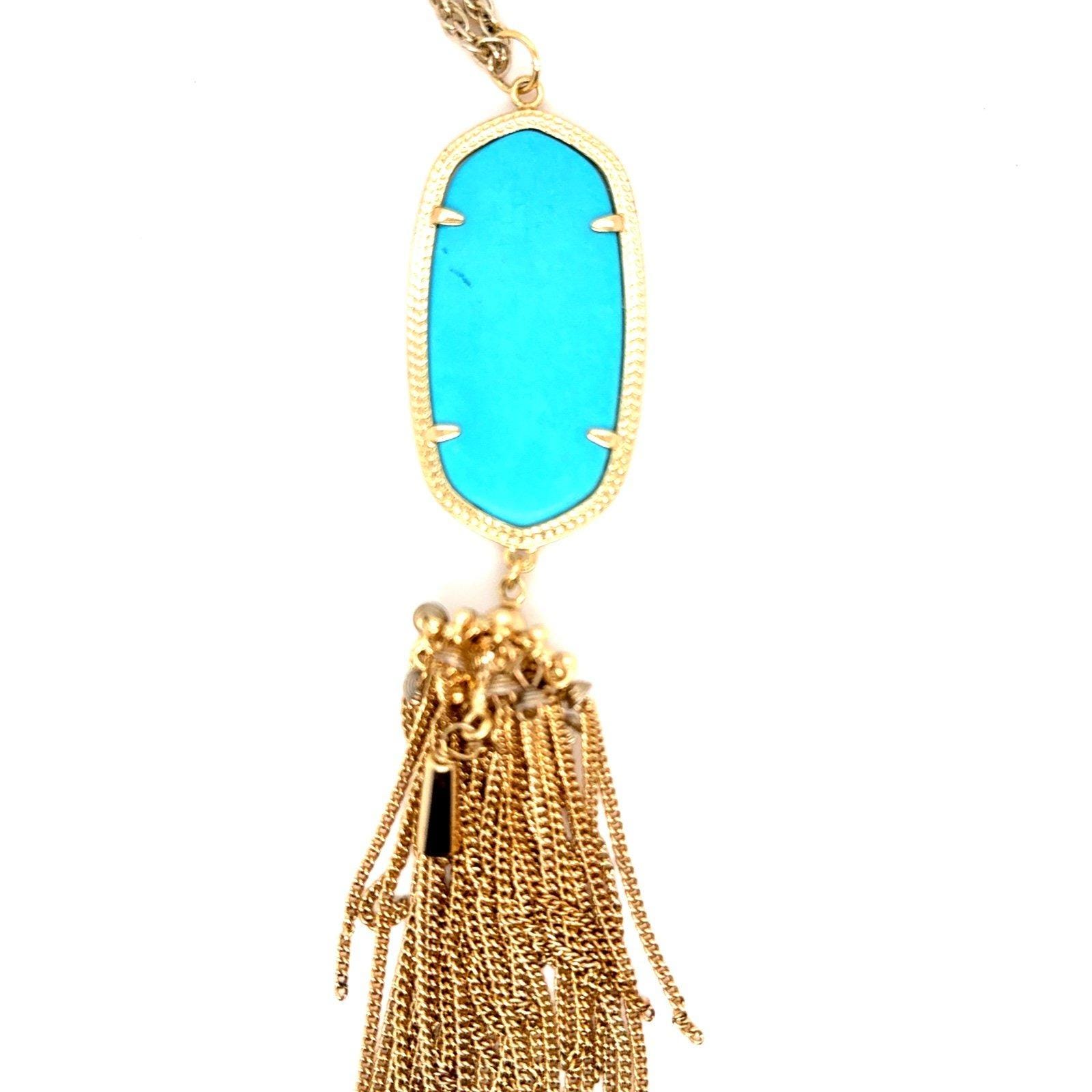 Kendra Scott Blue Stone Necklace