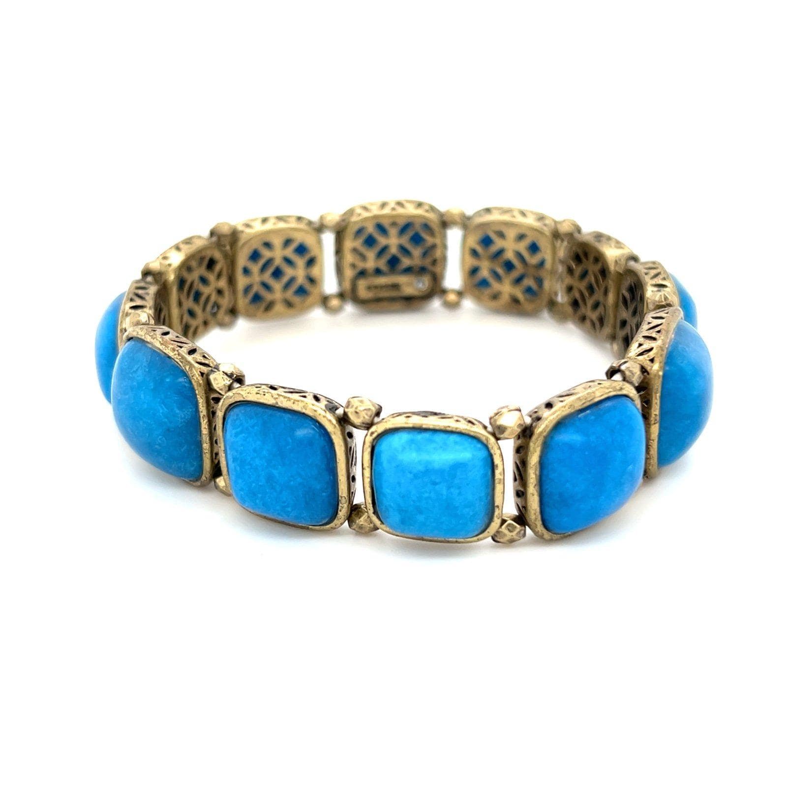 Blue Fossil Bracelet