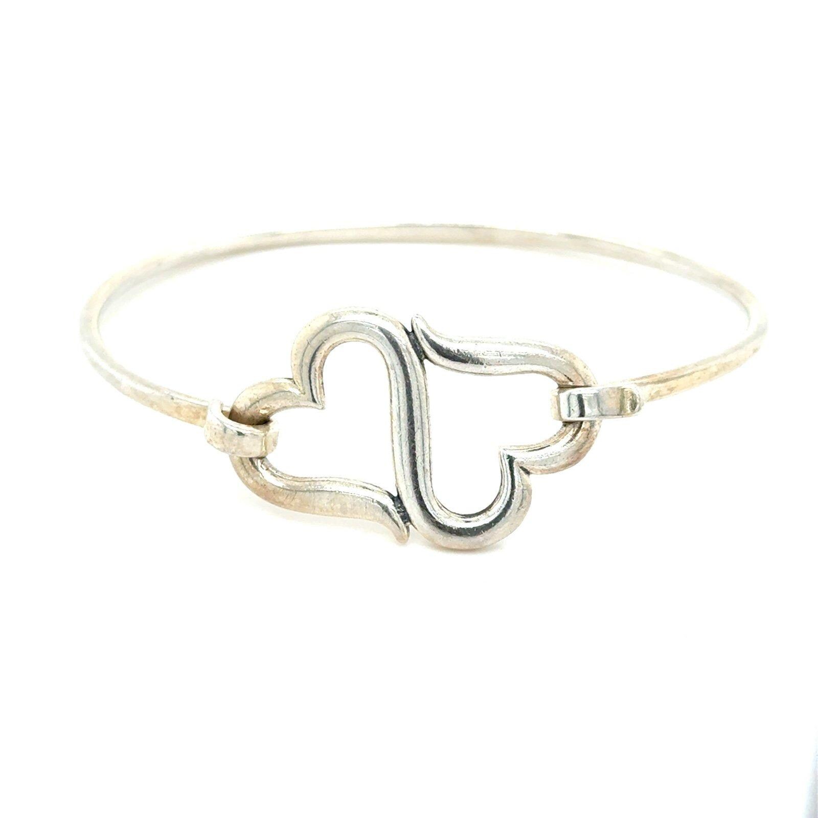James Avery Hook On Double Heart Bracelet