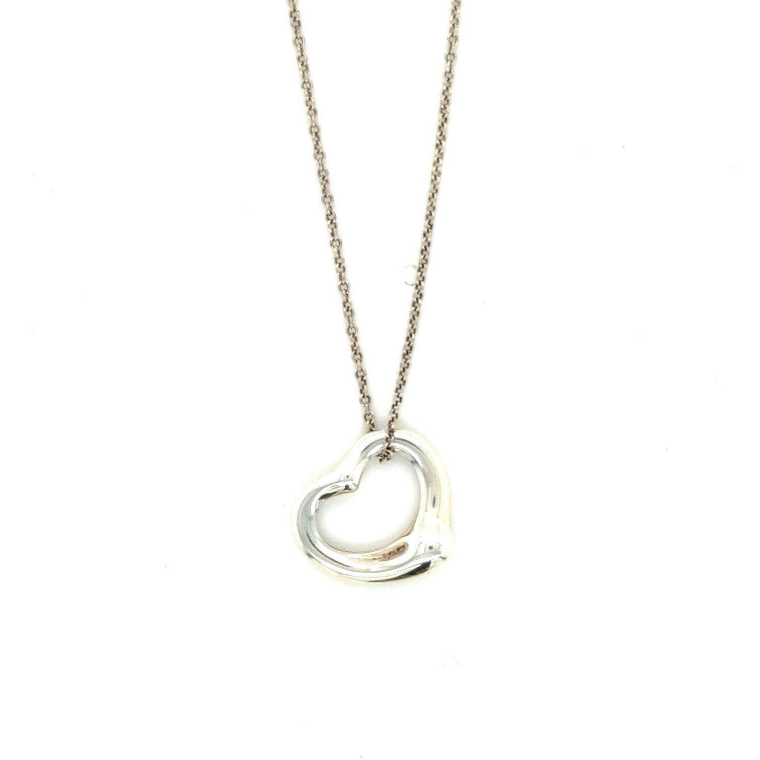 T&Co. 925 Open Heart Necklace