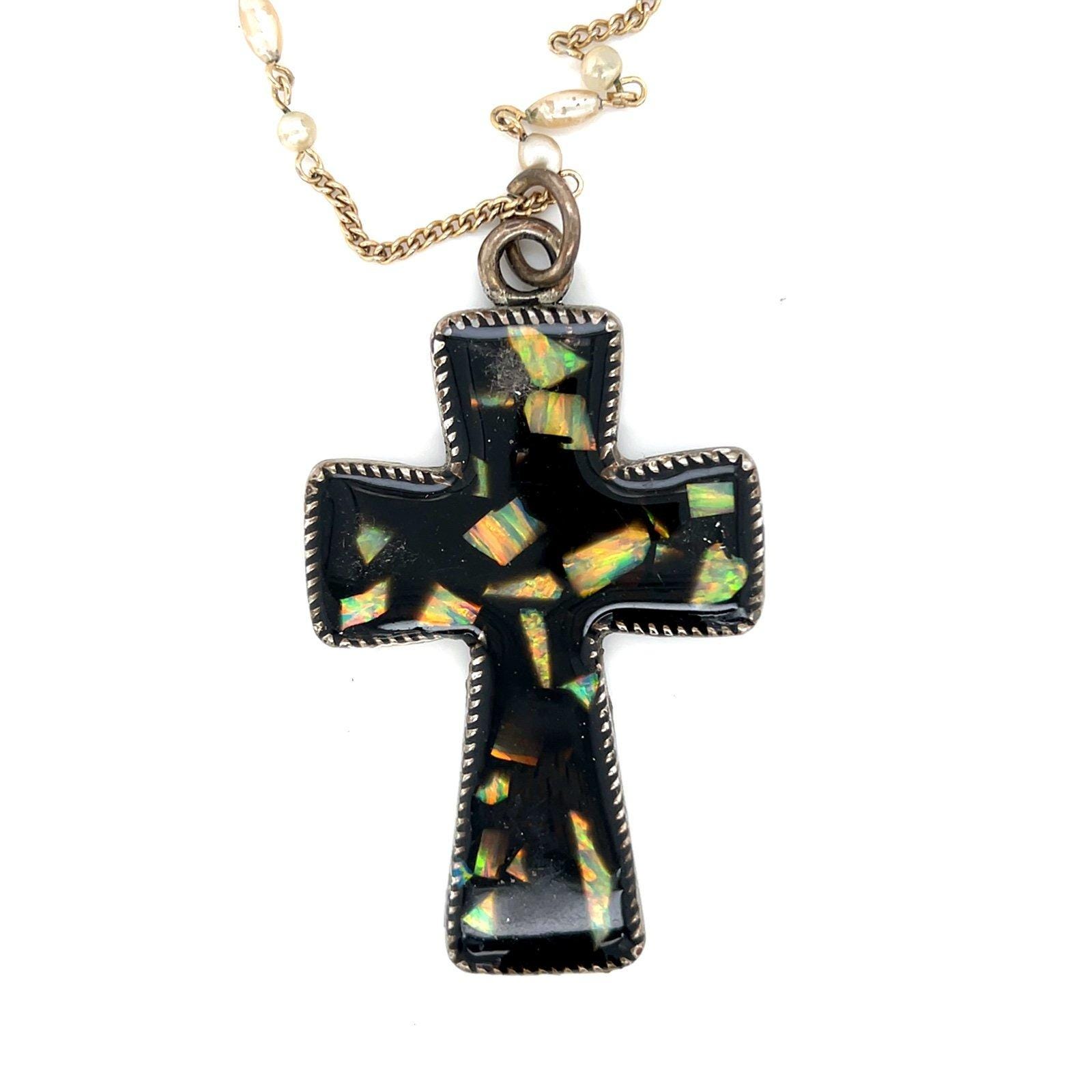 Large Cross Necklace