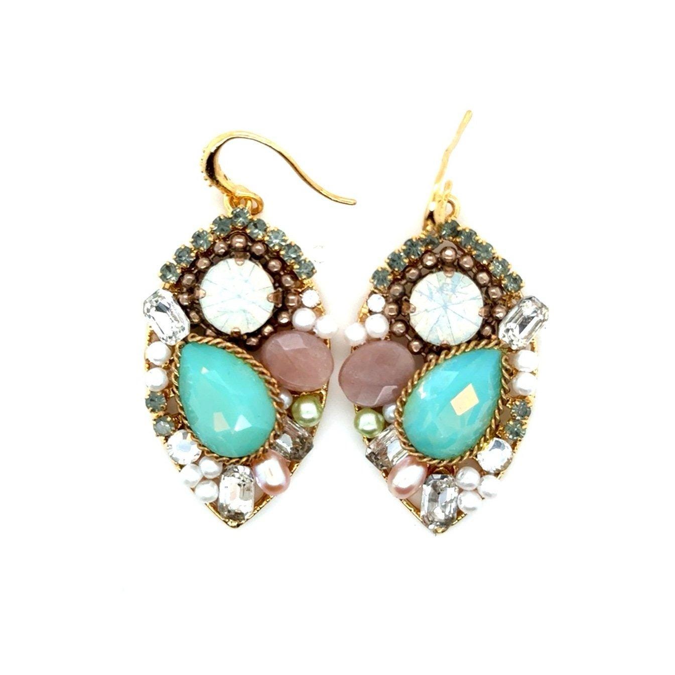 Stunning Multi-Stones Earrings