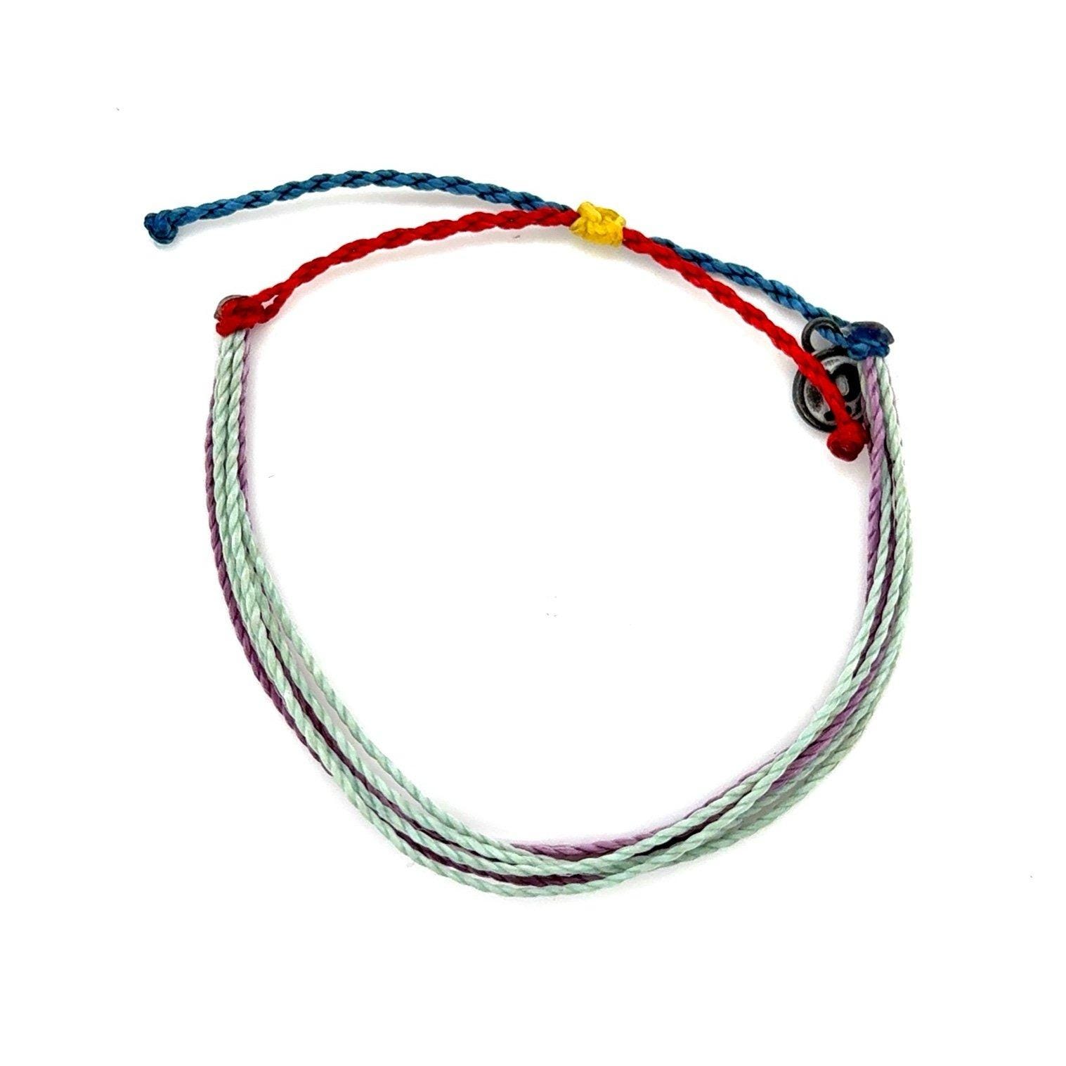 Pura Vida Teal/Purple Bracelet