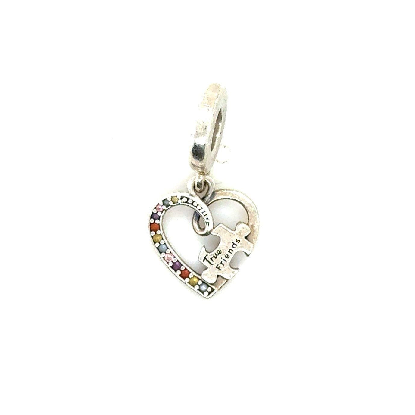 Pandora True Friends Missing Piece Puzzle Charm
