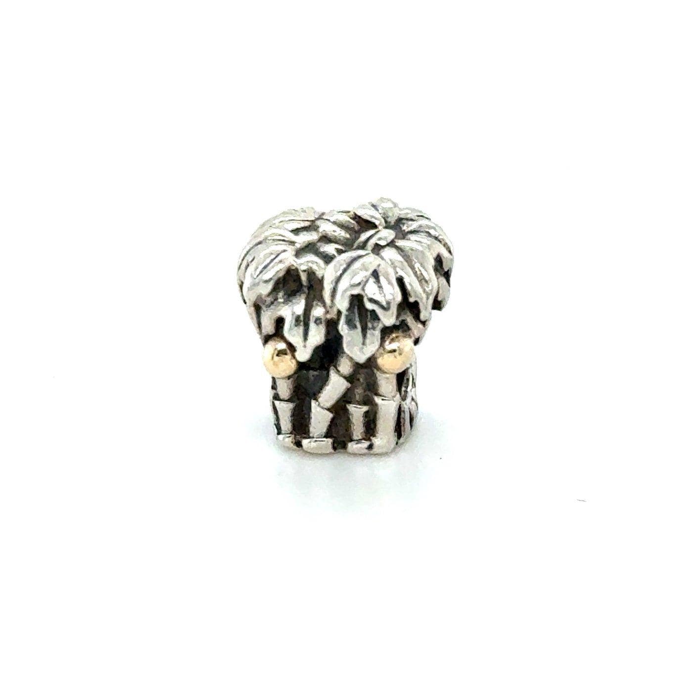 Pandora Two Tone Palm Charm Piece- Retired