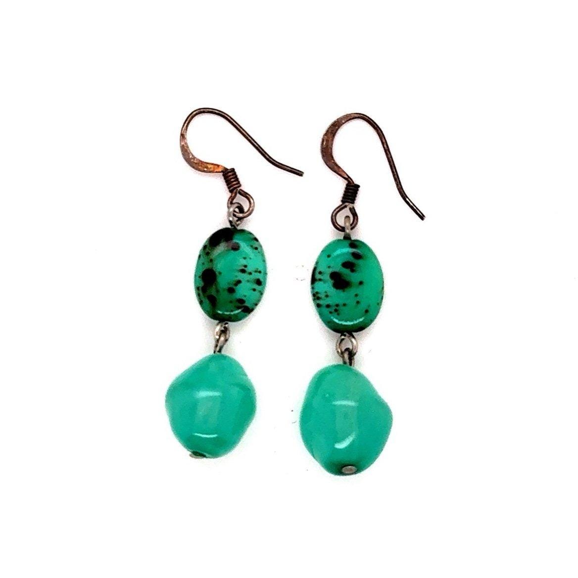 Turquoise Color Earrings