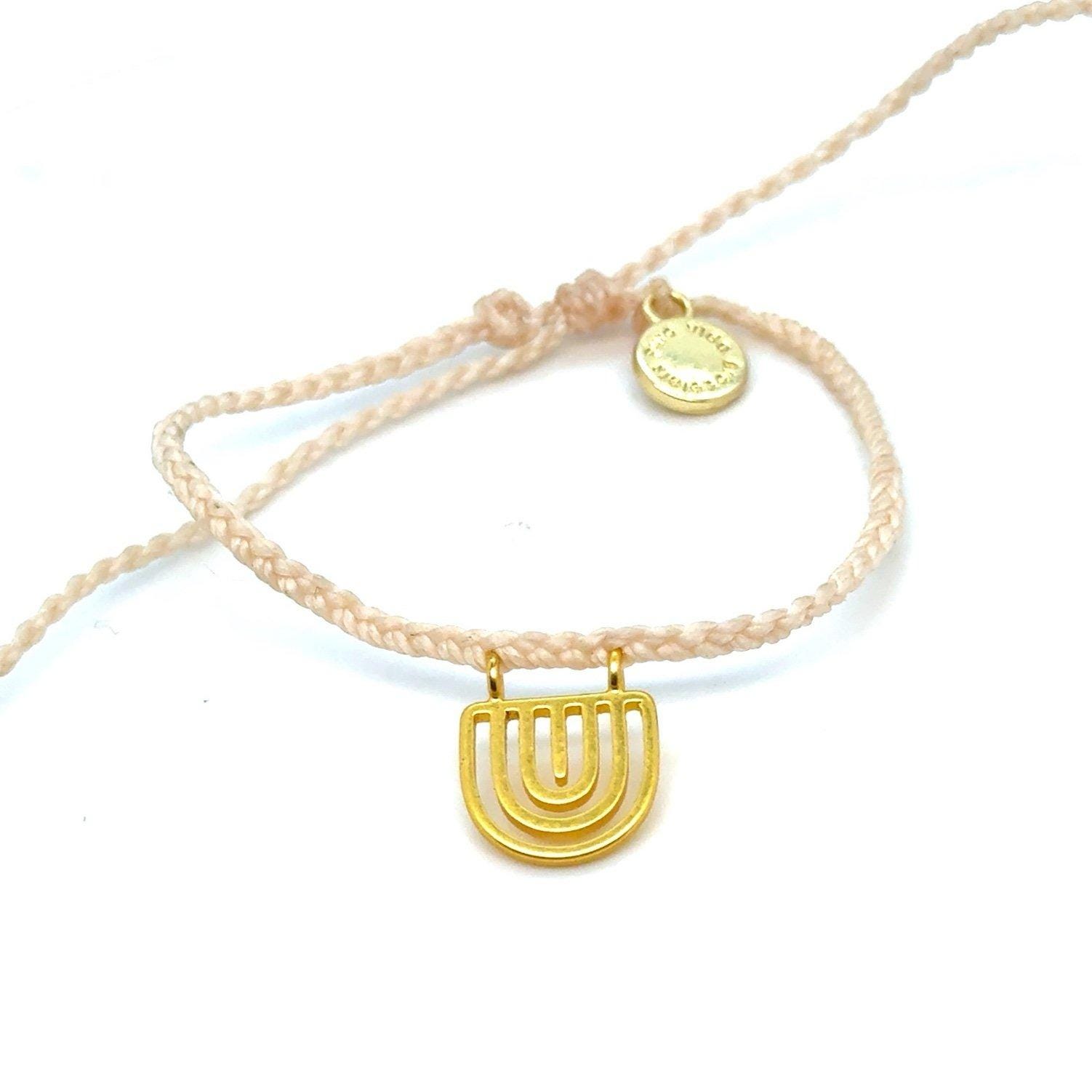 Pura Vida Golden Charm Bracelet