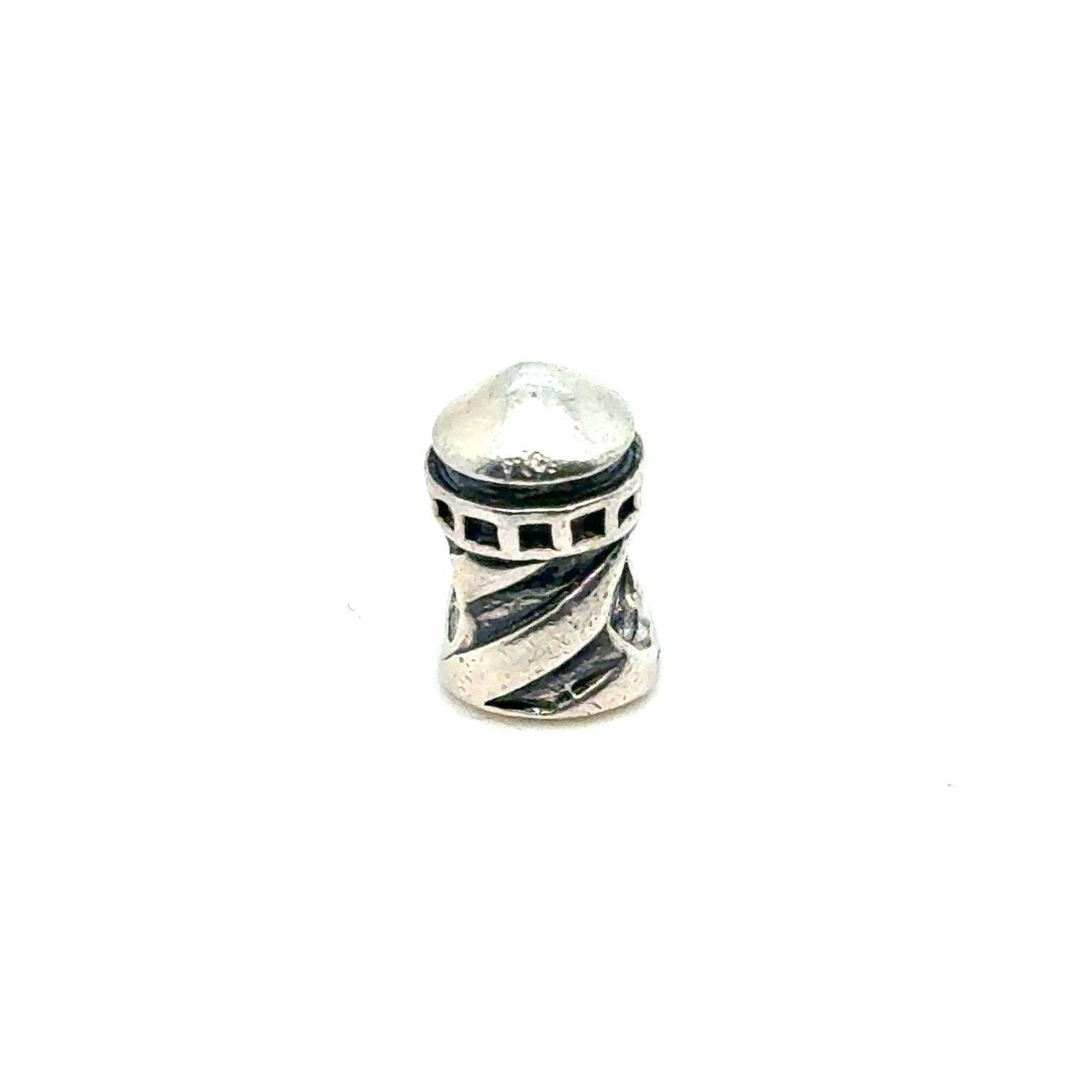 925 Silver Light Post Charm