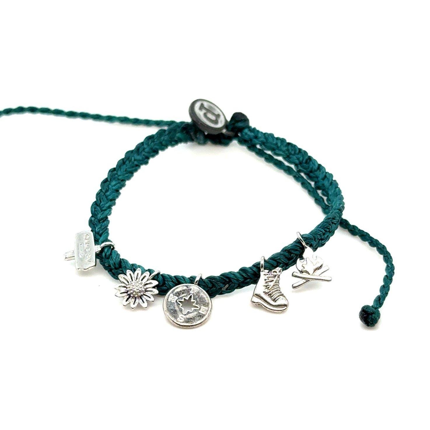 Pura Vida Silver Charms Bracelet