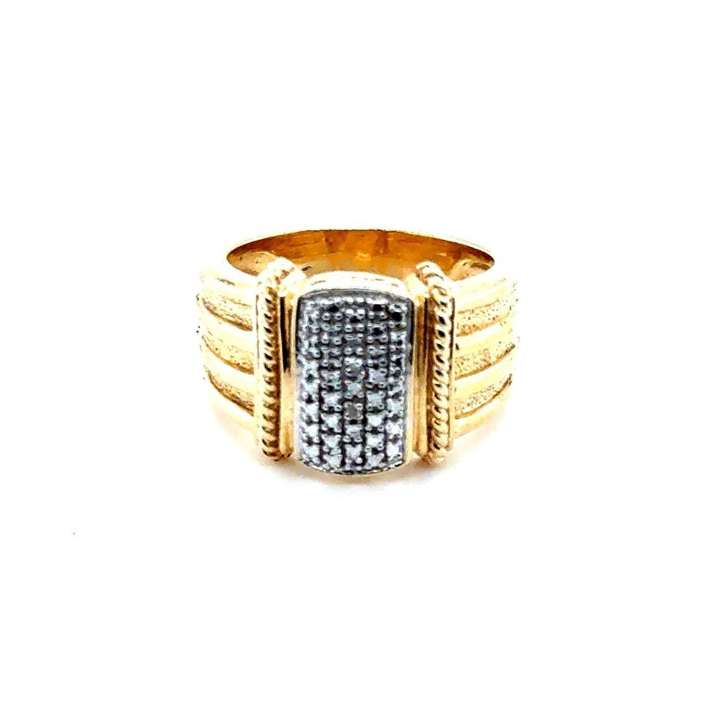 Gold Vermeil 925 Ladies Ring