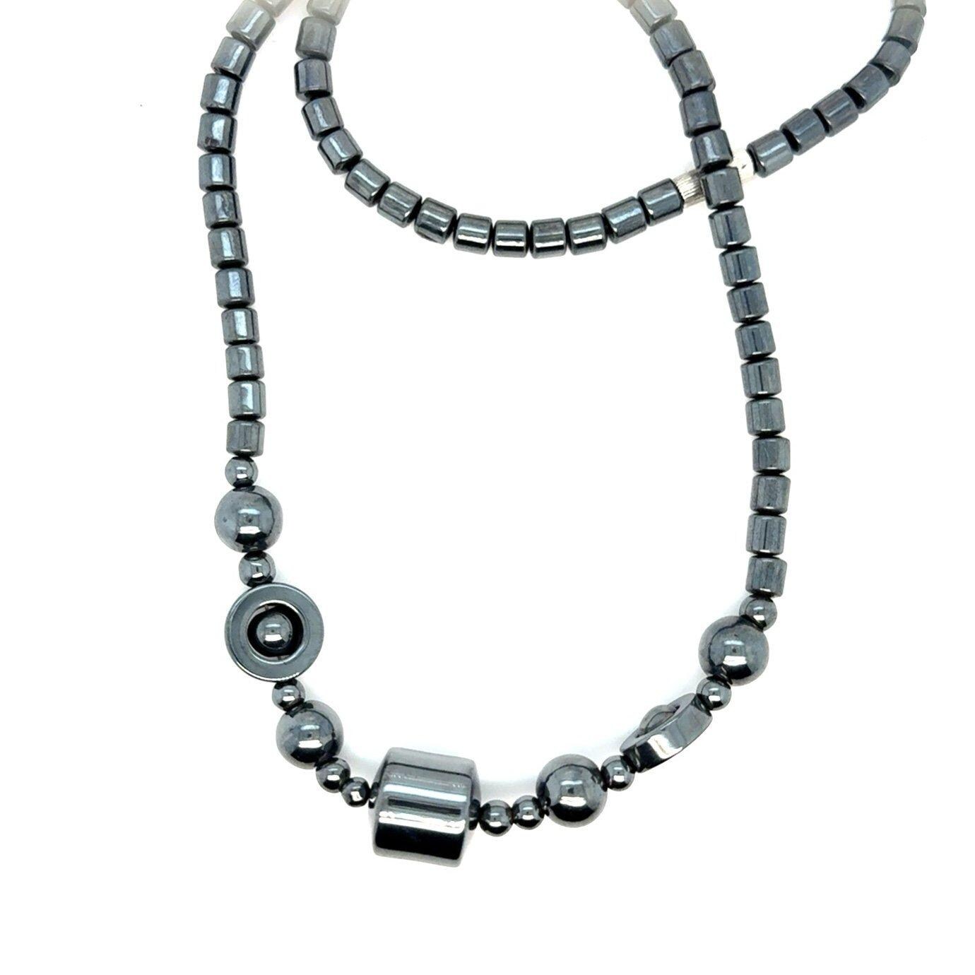 Black Beaded Necklace