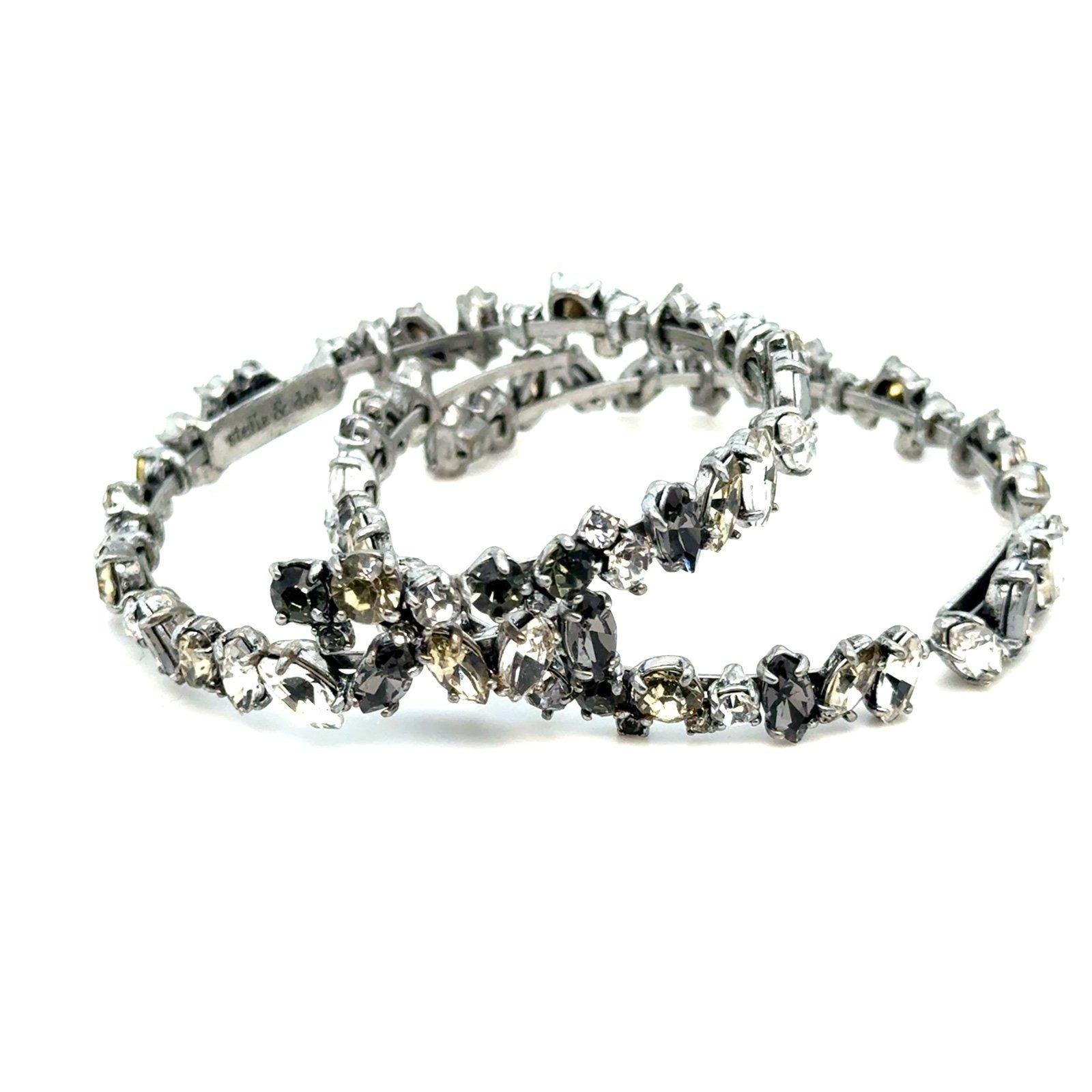 2 Stella & Dot Rhinestones Bangles