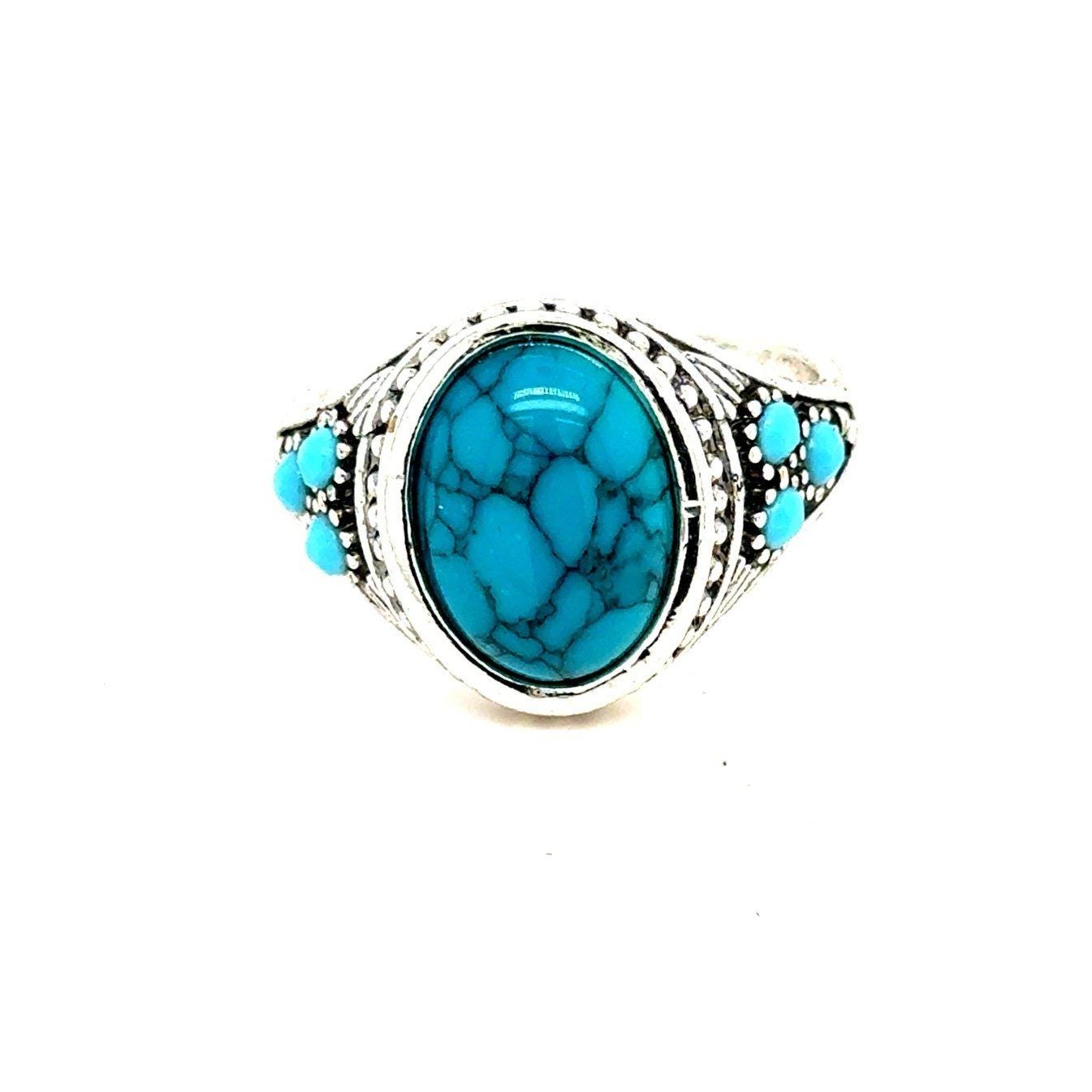 Web Turquoise Ring