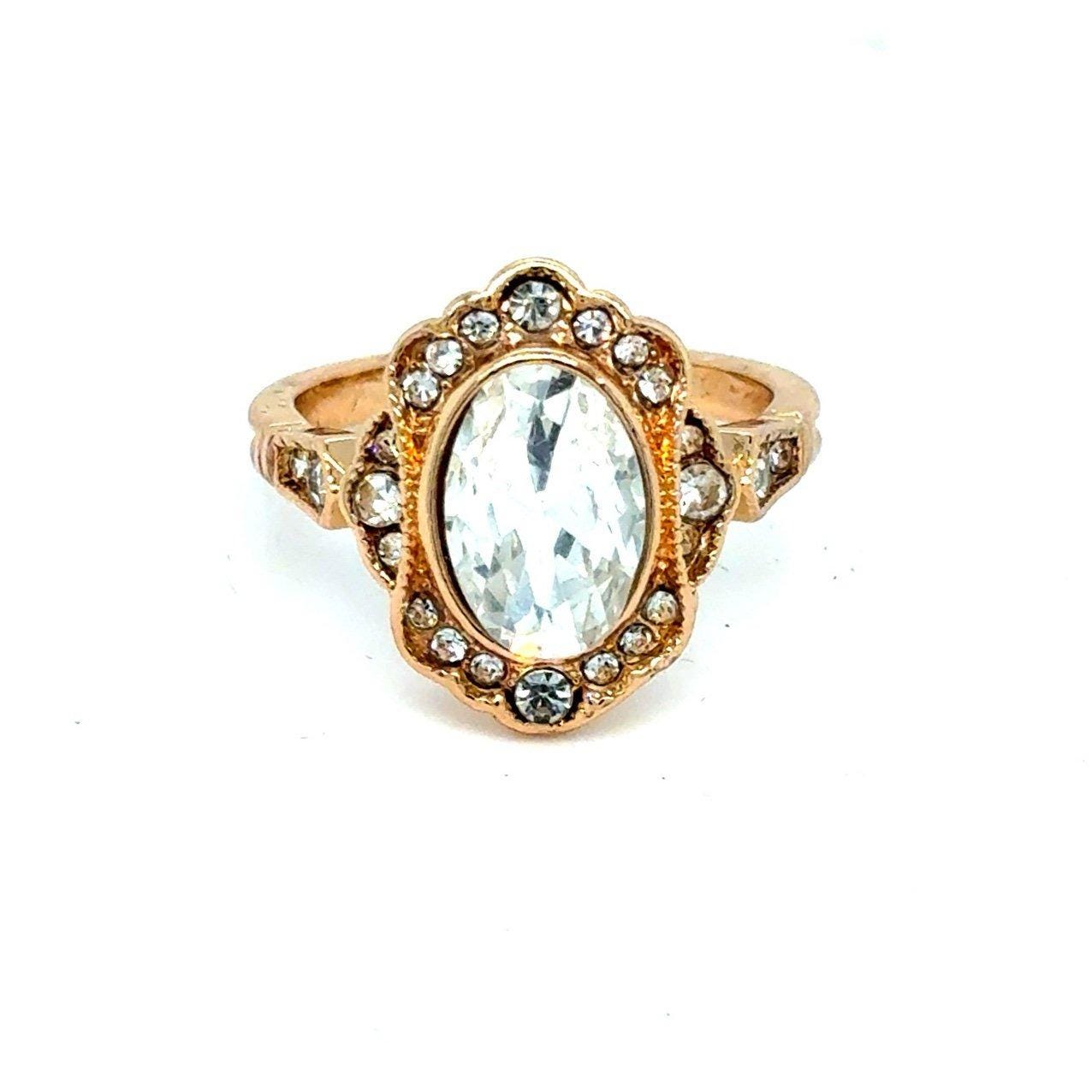 Victorian Style Rose Gold Ring