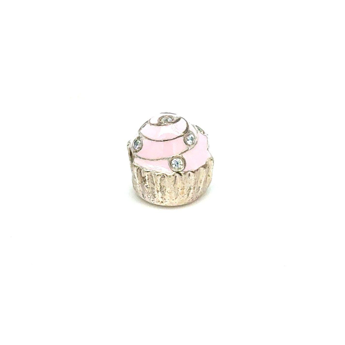 Pandora Pink Cupkake Cz Charm