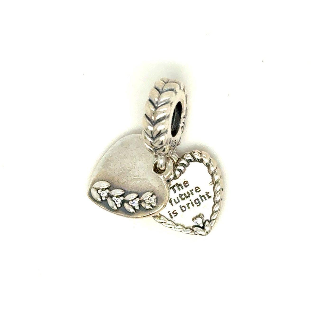 Pandora The Future Is Bright Heart Dangle Charm
