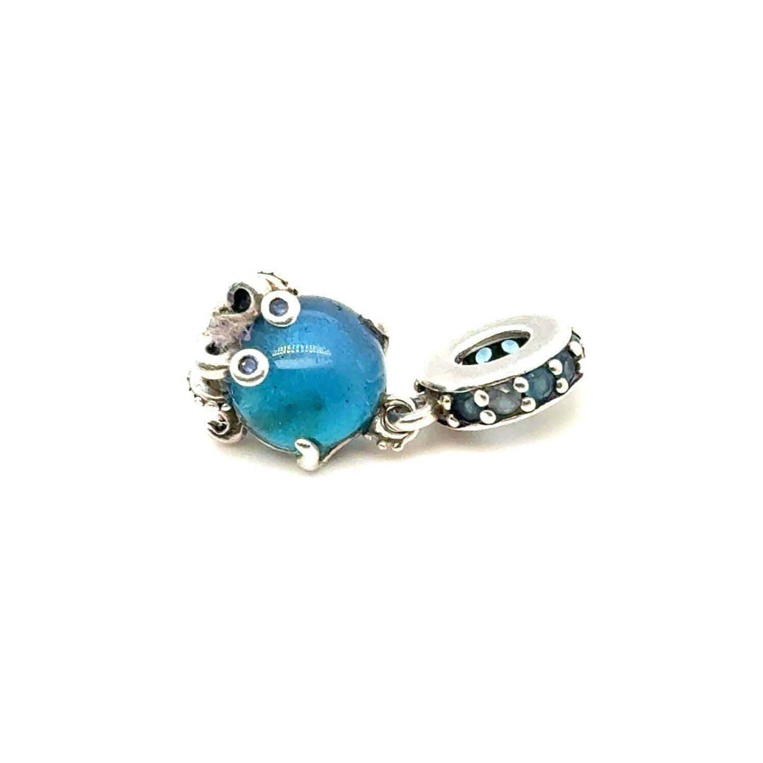 Pandora Blue Octopus Dangle Charm