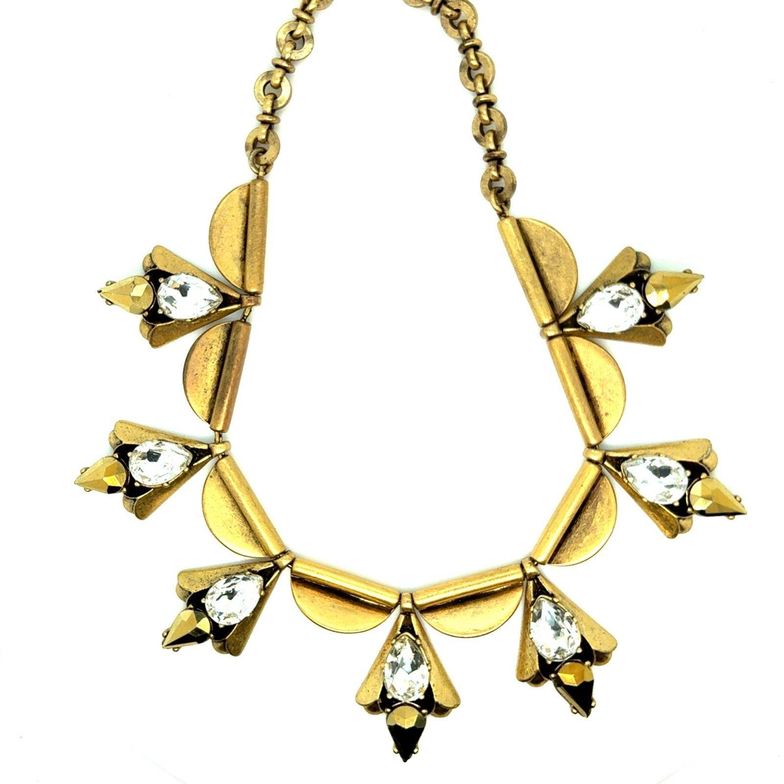 Jcrew Teardrop Crystal Necklace