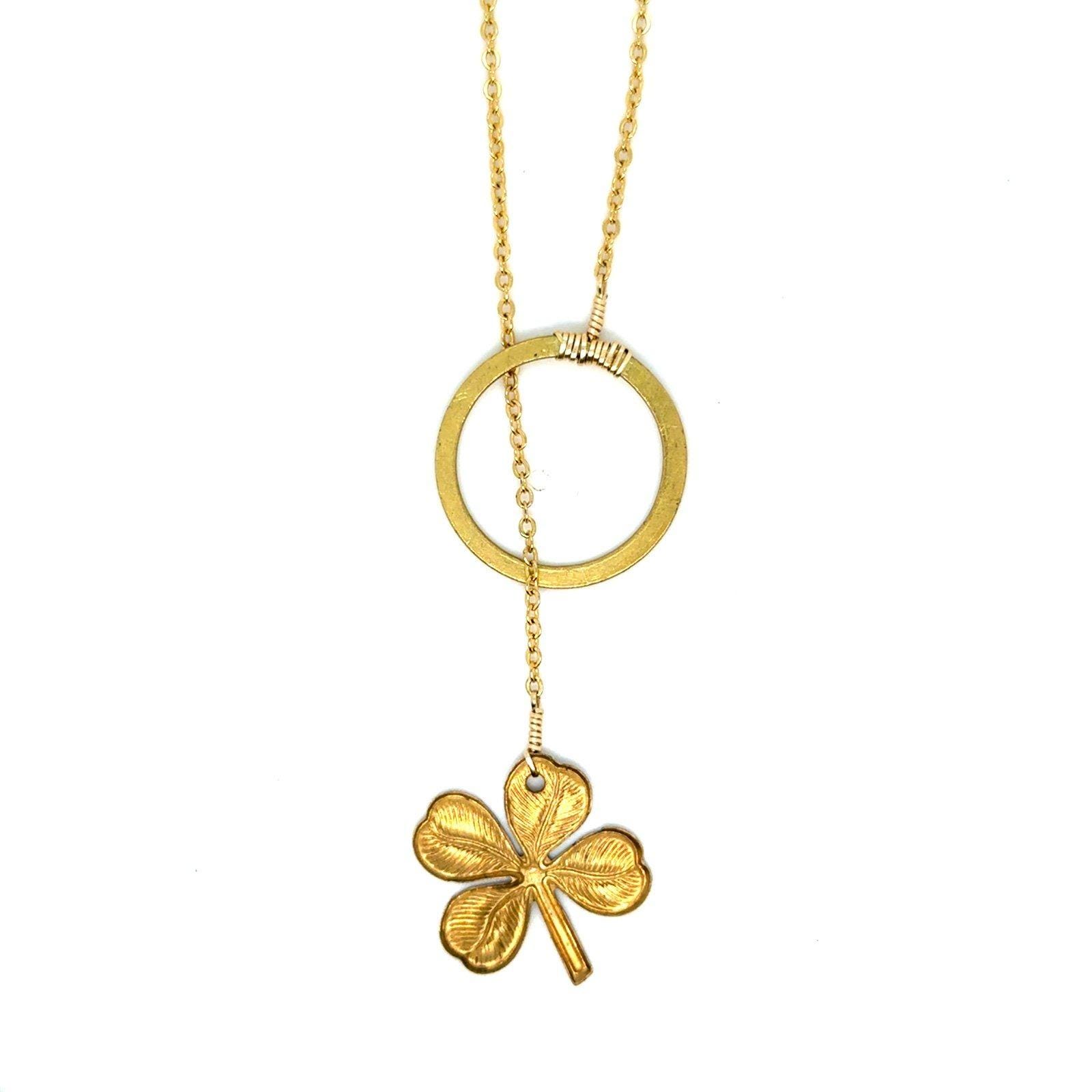Lovely Lariat Flower Necklace