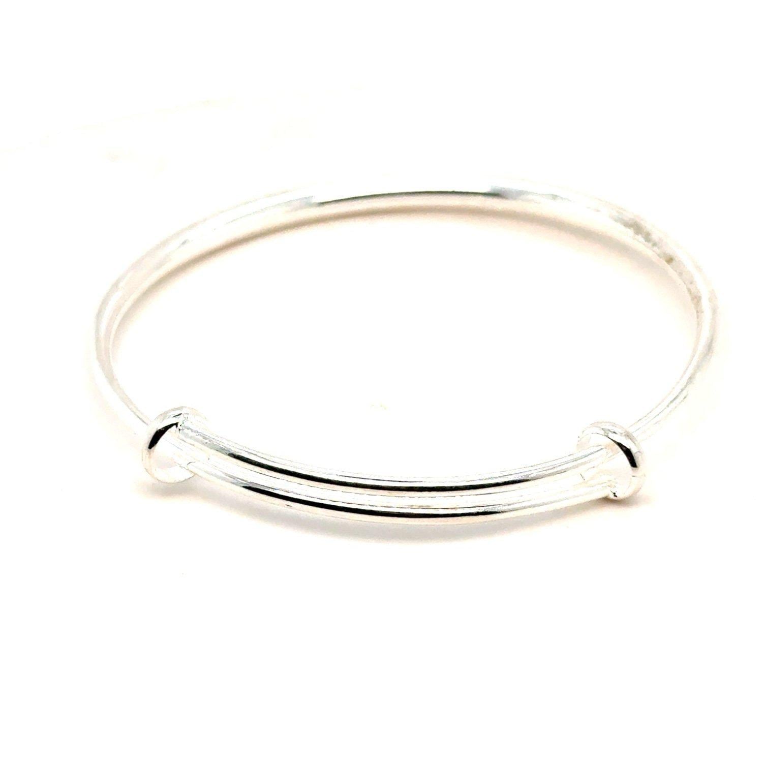 Silver Bypass Bangle