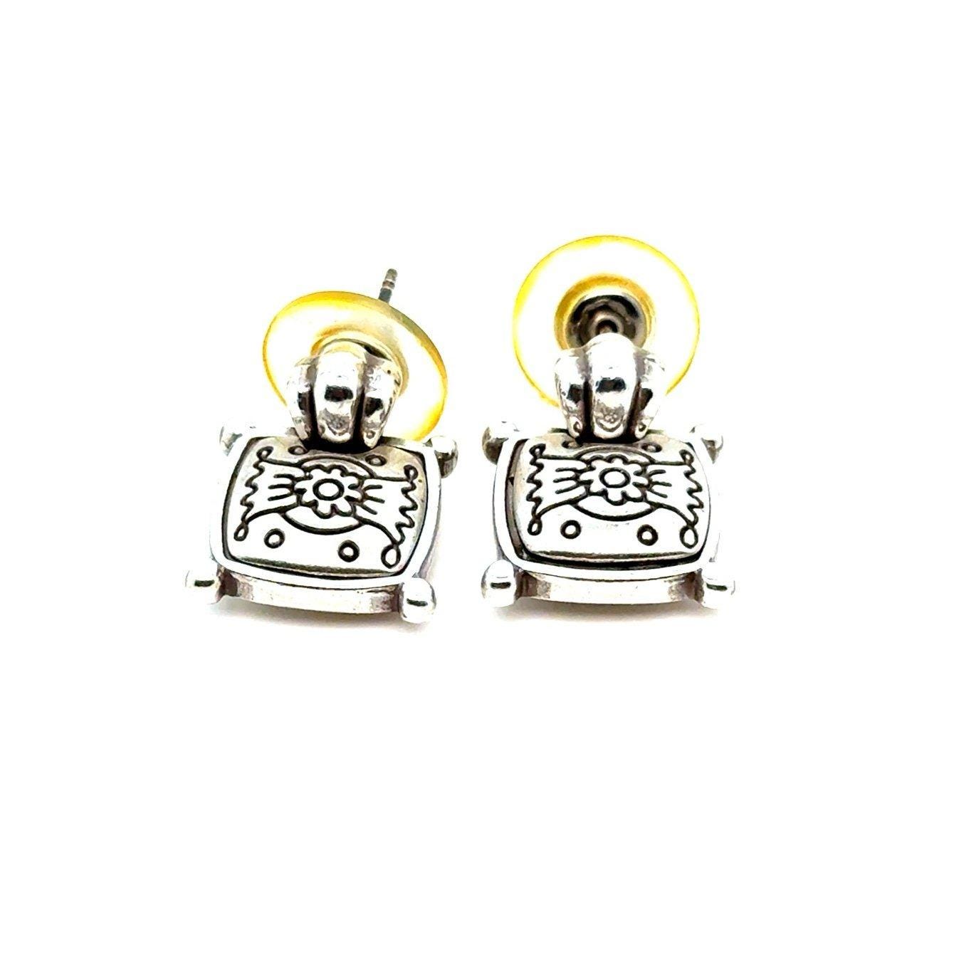 Brighton Square Drop Earrings