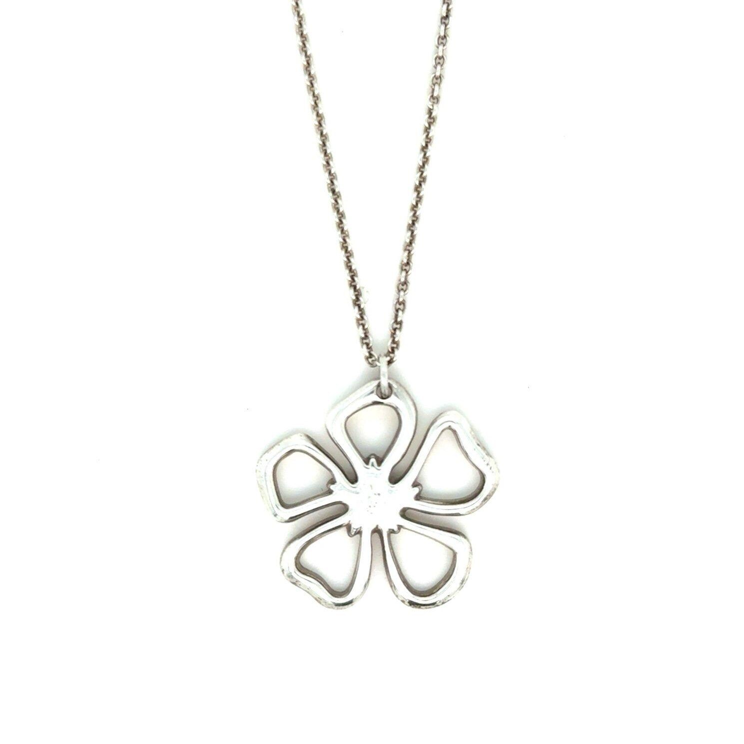 T&Co. 925 Flower Necklace