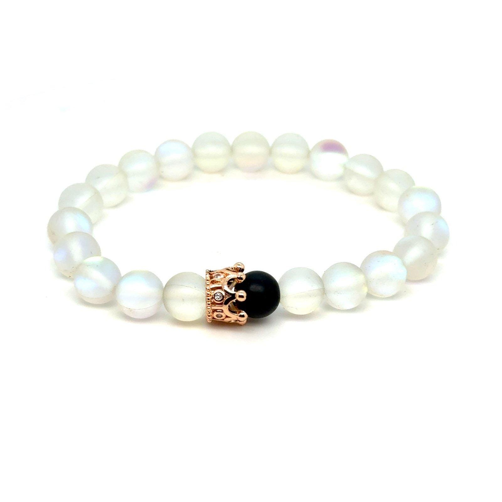 Crown Beaded Bracelet