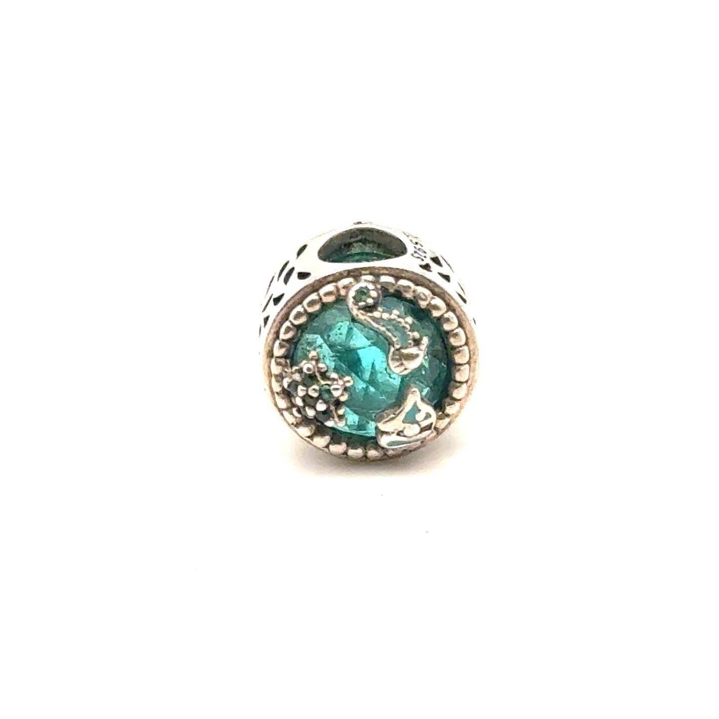 S925 Sea Creatures Round Charm