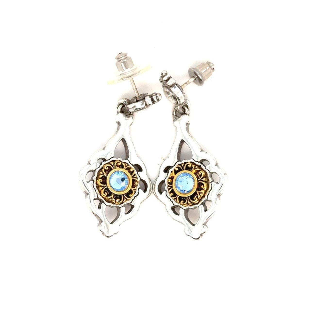 Brighton Reversible Topaz Dangle Earrings