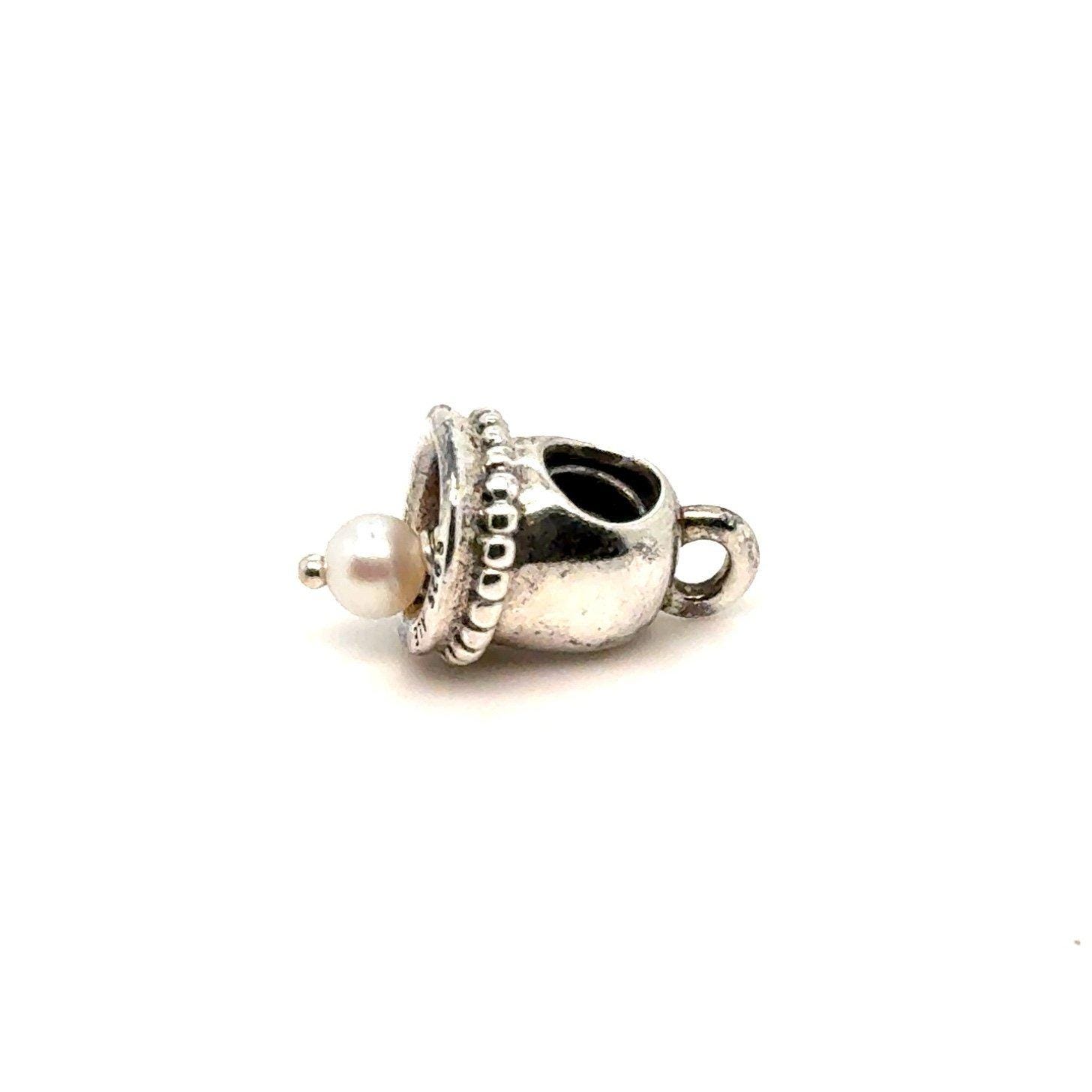 Pandora Pearl Bell Charm