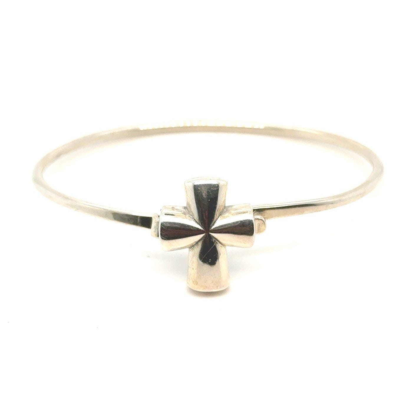James Avery 925 Teresa Cross Bangle