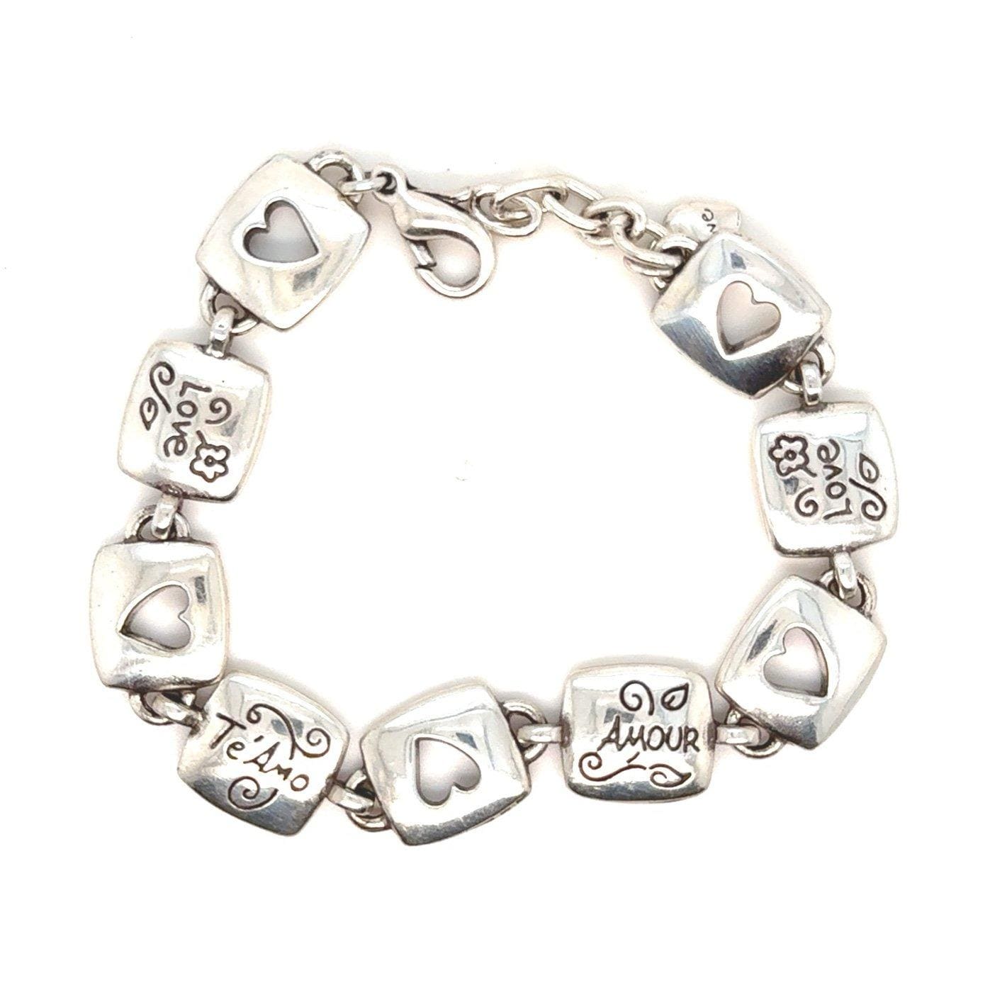 Brighton World Of Love Te Amo Amour Bracelet