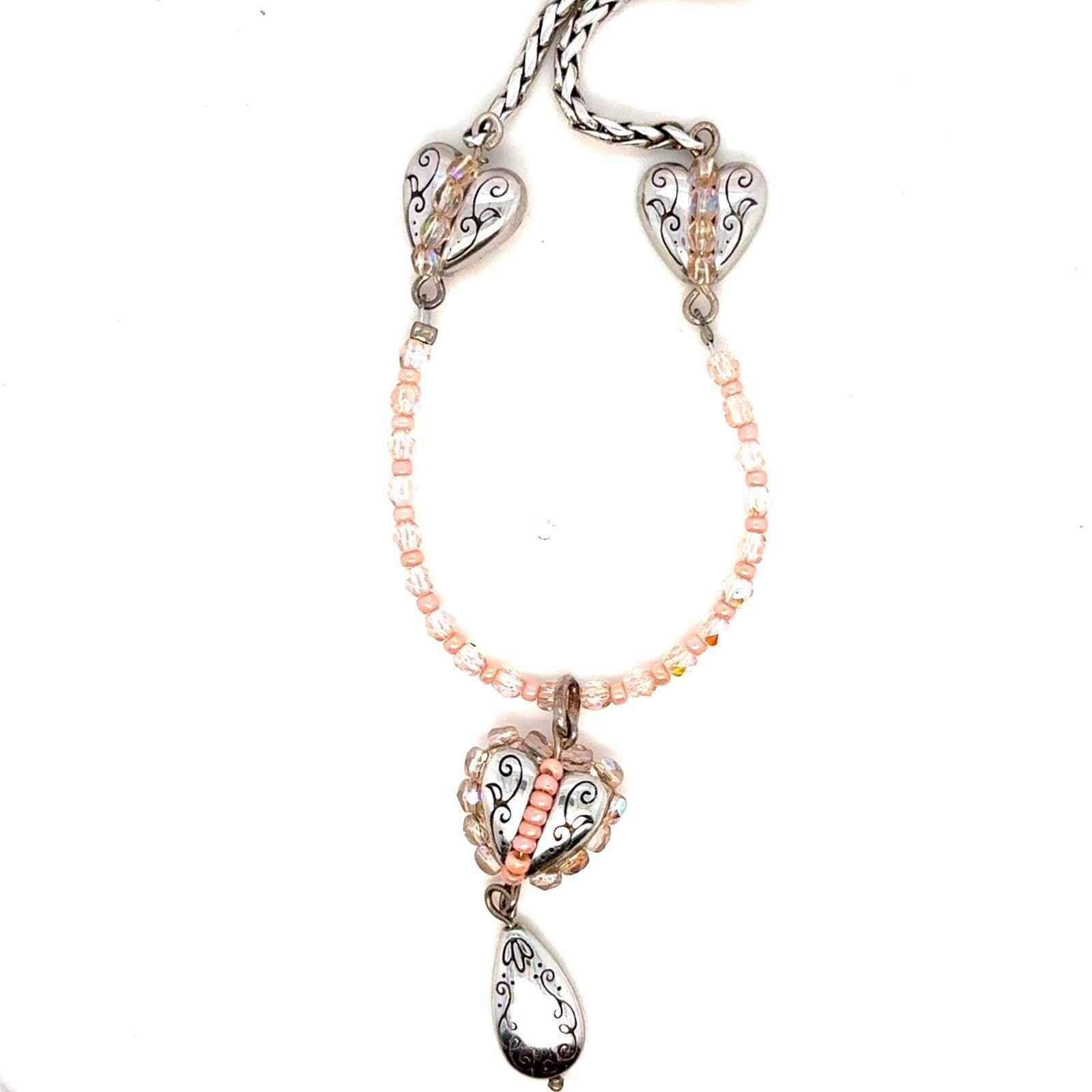 Brighton Beaded Heart Necklace