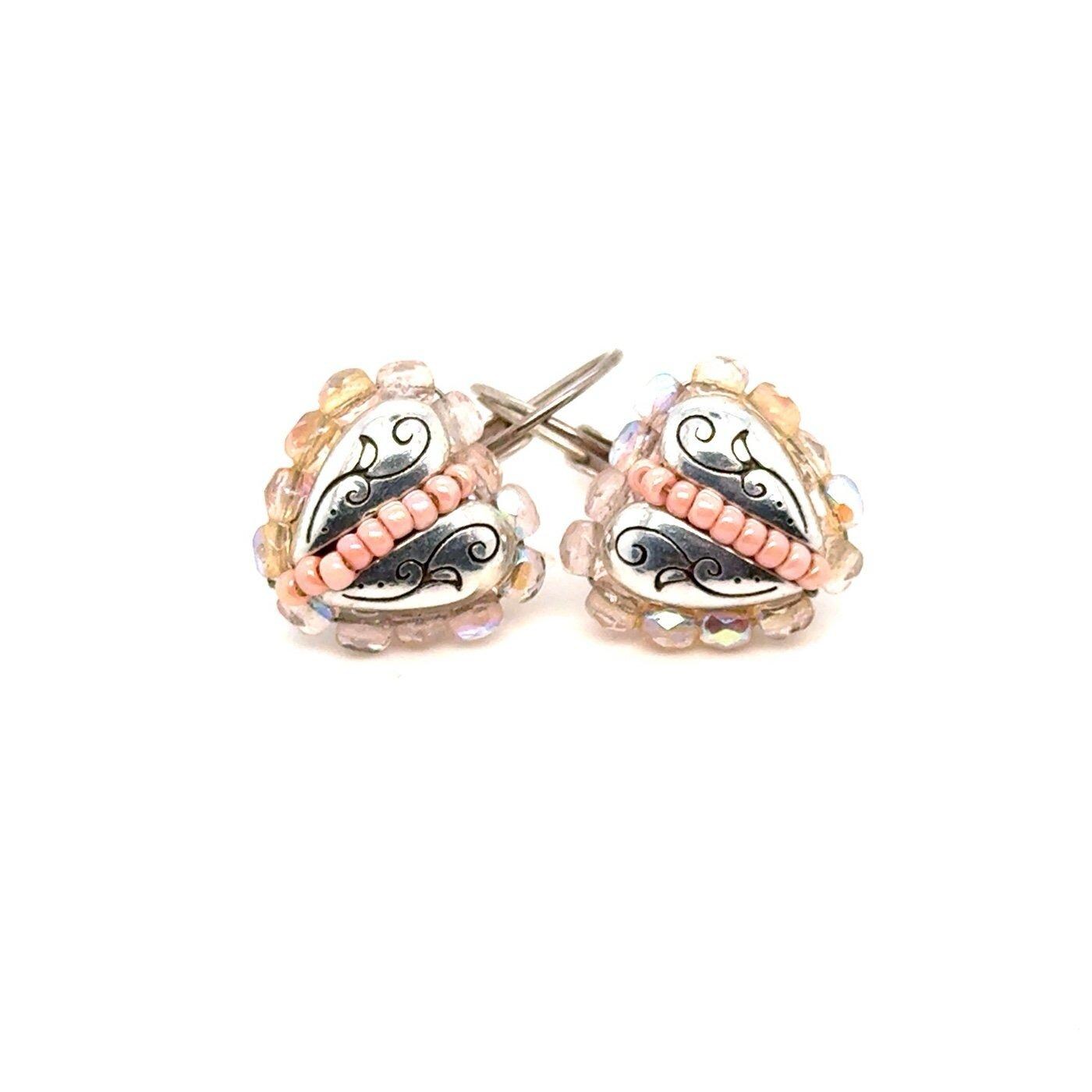 Brighton Beaded Heart Earrings