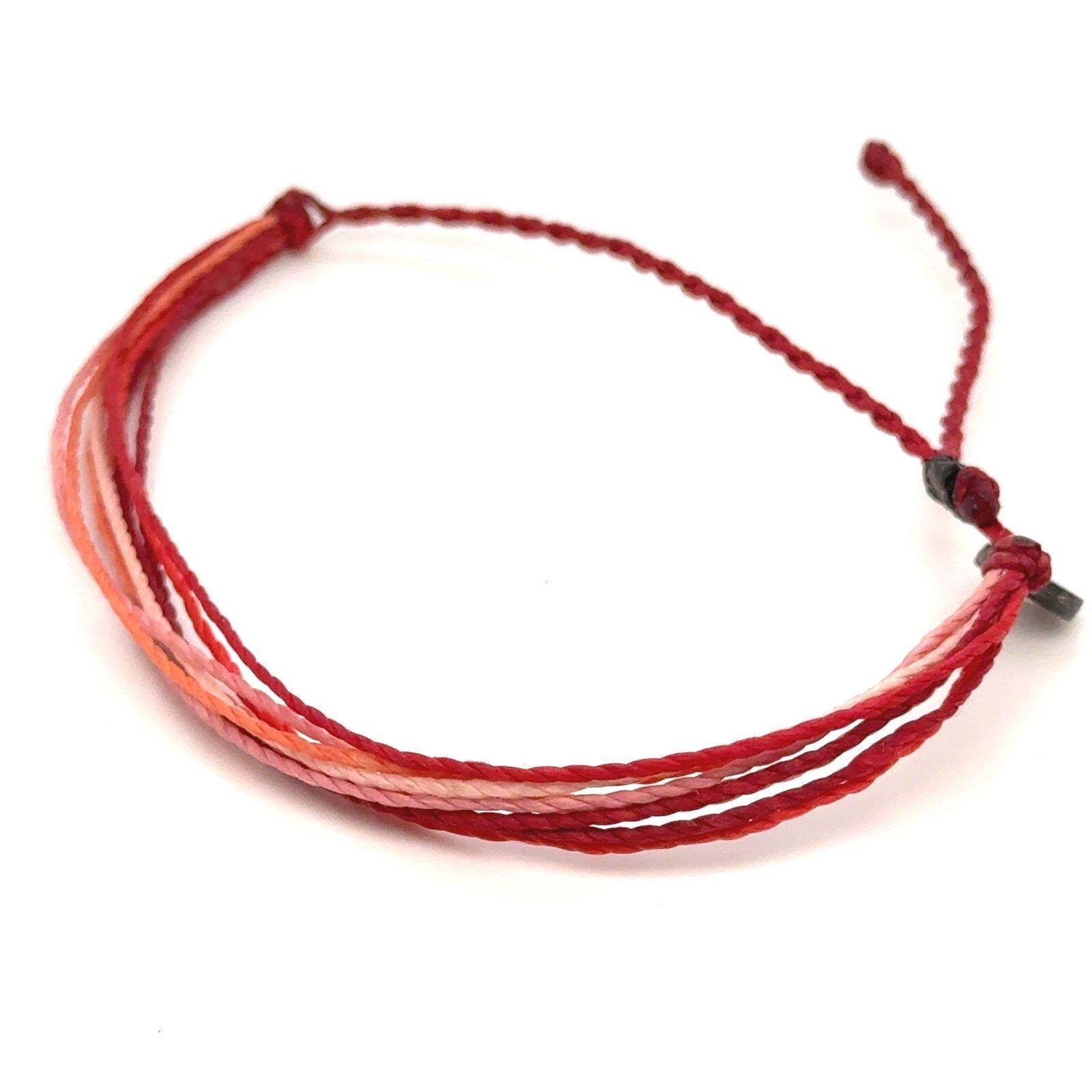 Pura Vida Red/Pink/Orange Bracelet