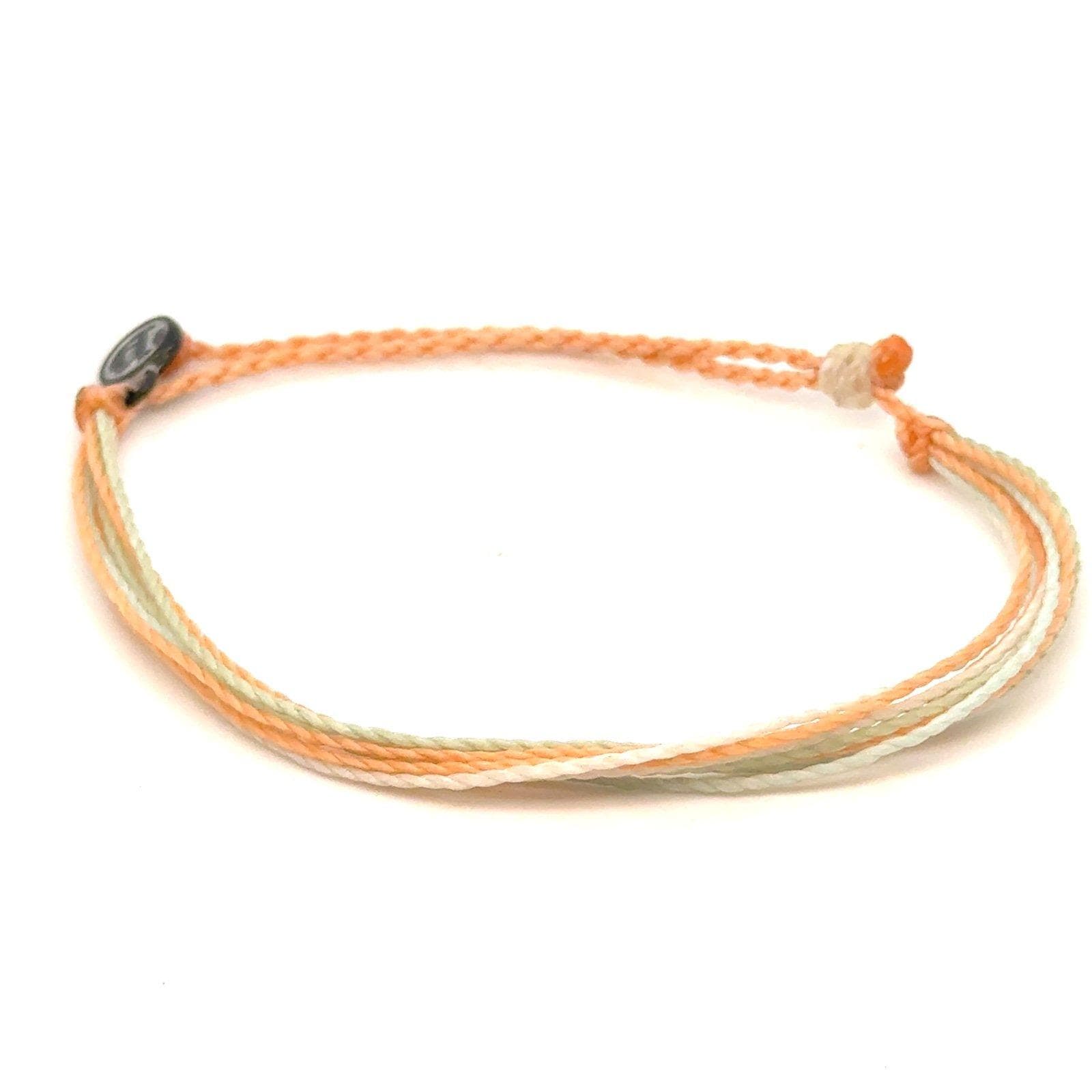 Pura Vida Orange Adjuster Bracelet