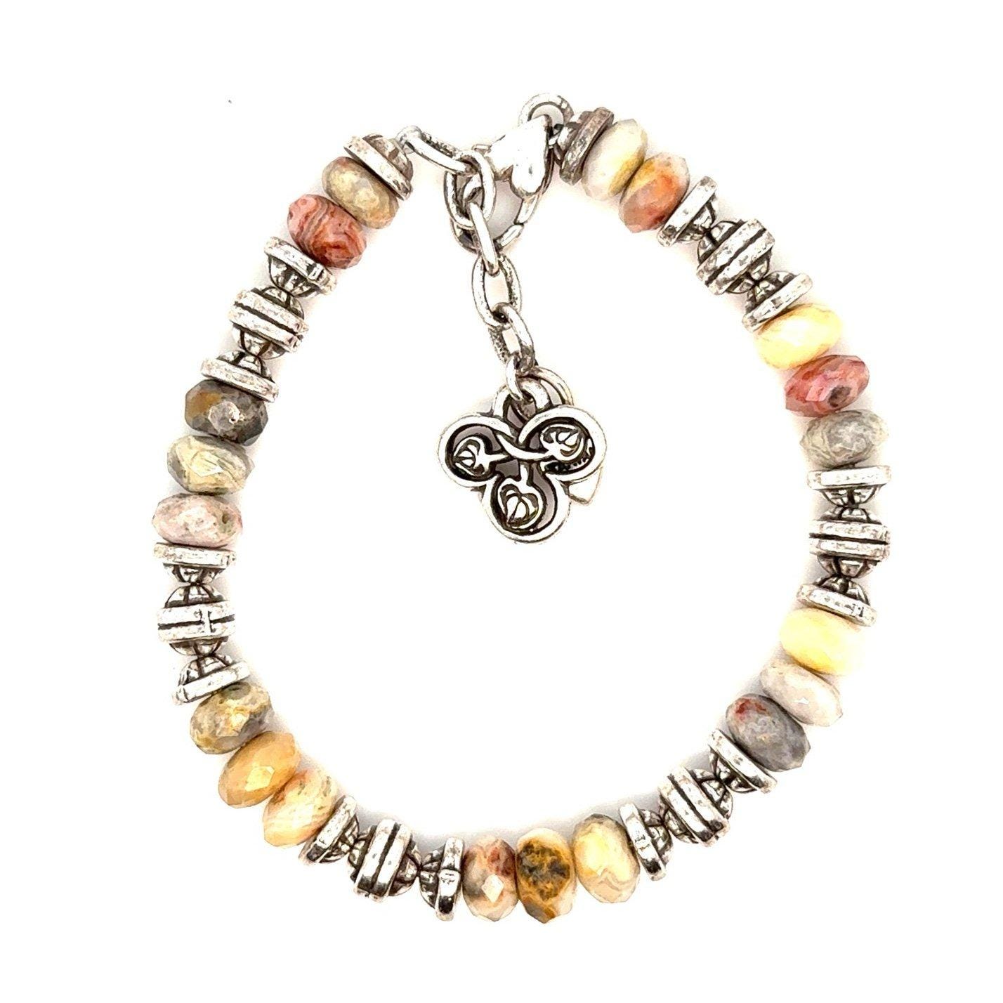 Brighton Carved Stones Beaded Bracelet