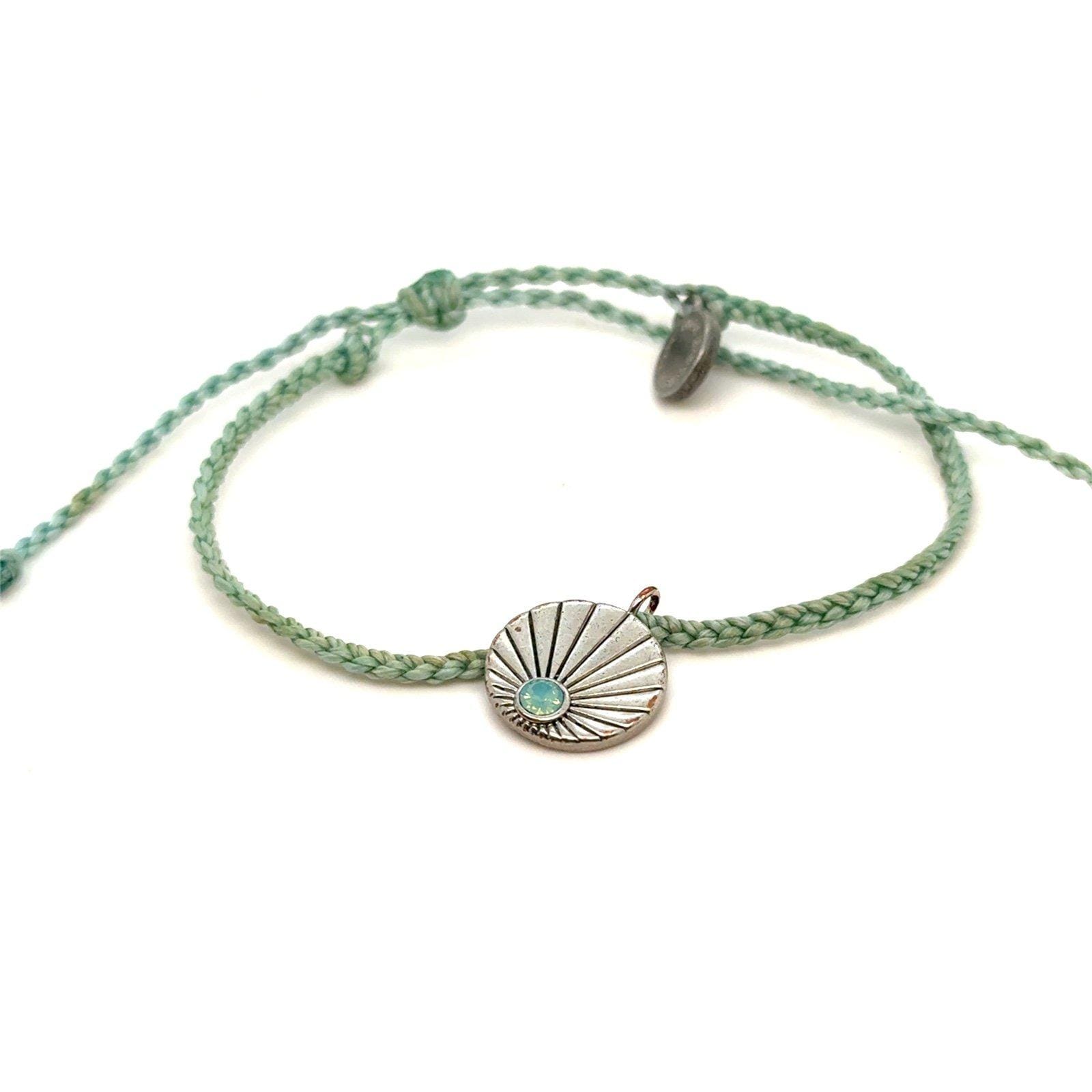 Pura Vida Stone Starburst Charm Bracelet