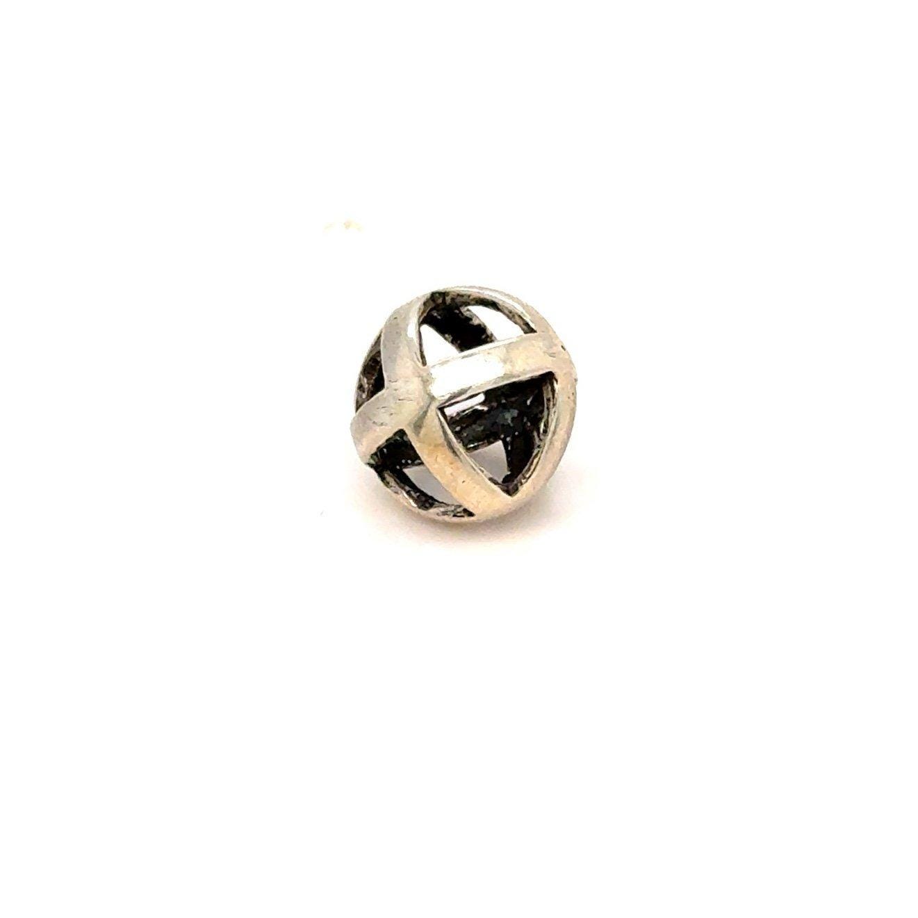 Trollbeads X Round Charm
