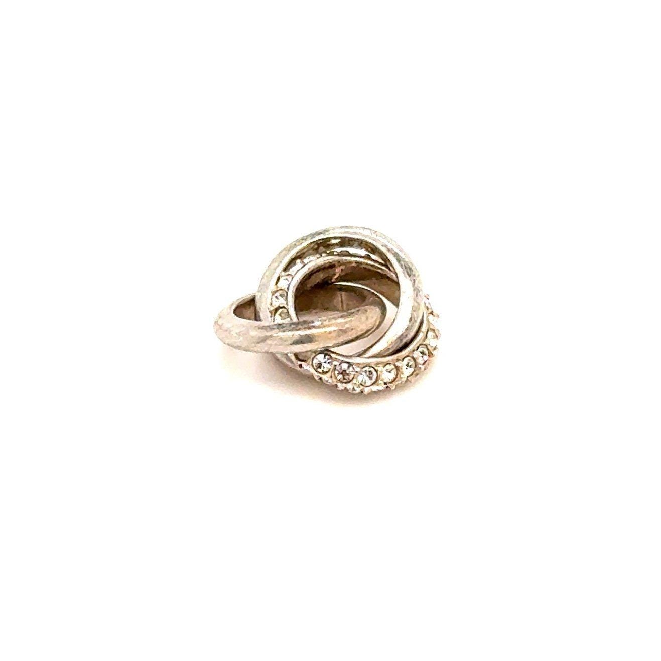 Chamilia 925 Cz Interlocking Charm