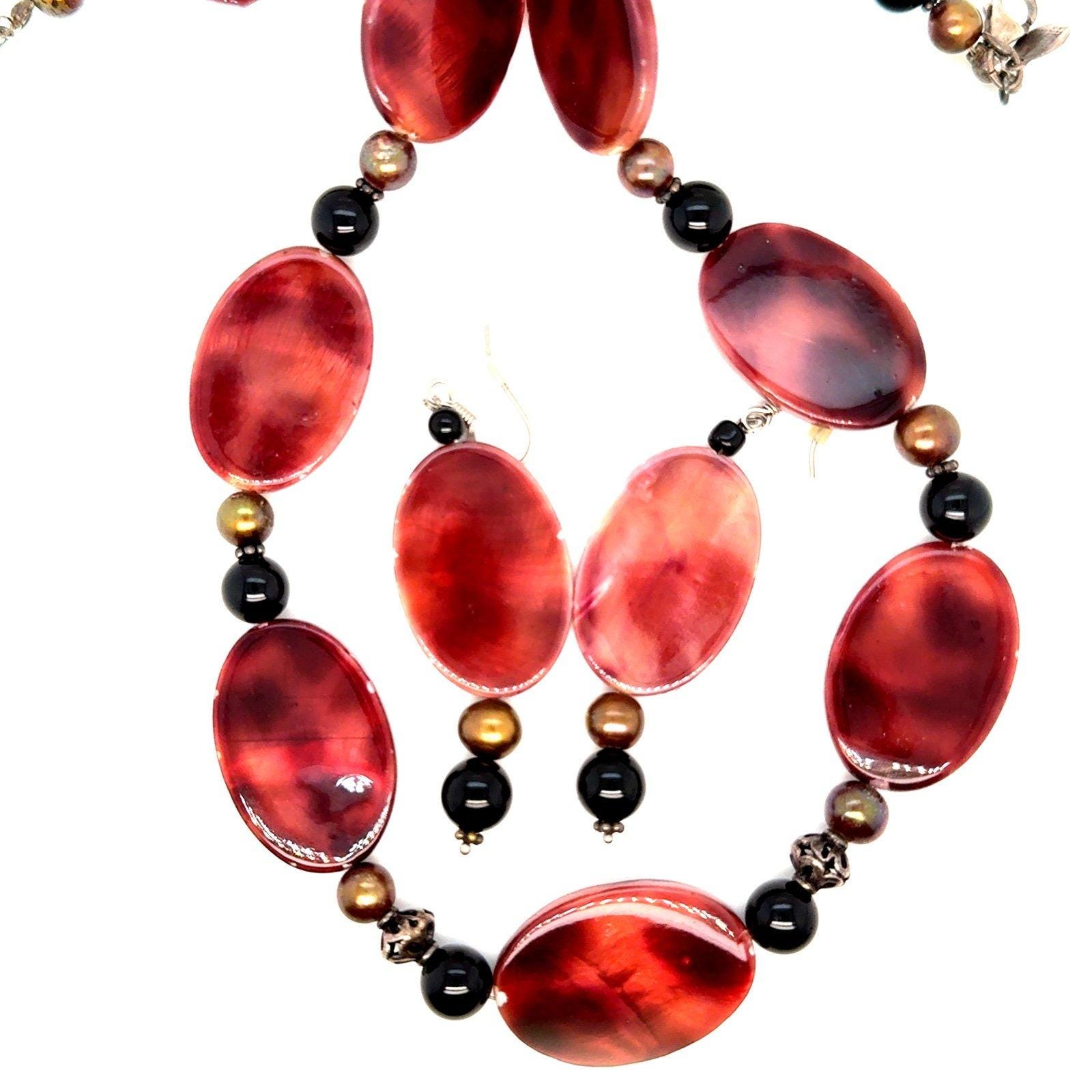 Vintage Donna Dressler 925 Bead Set