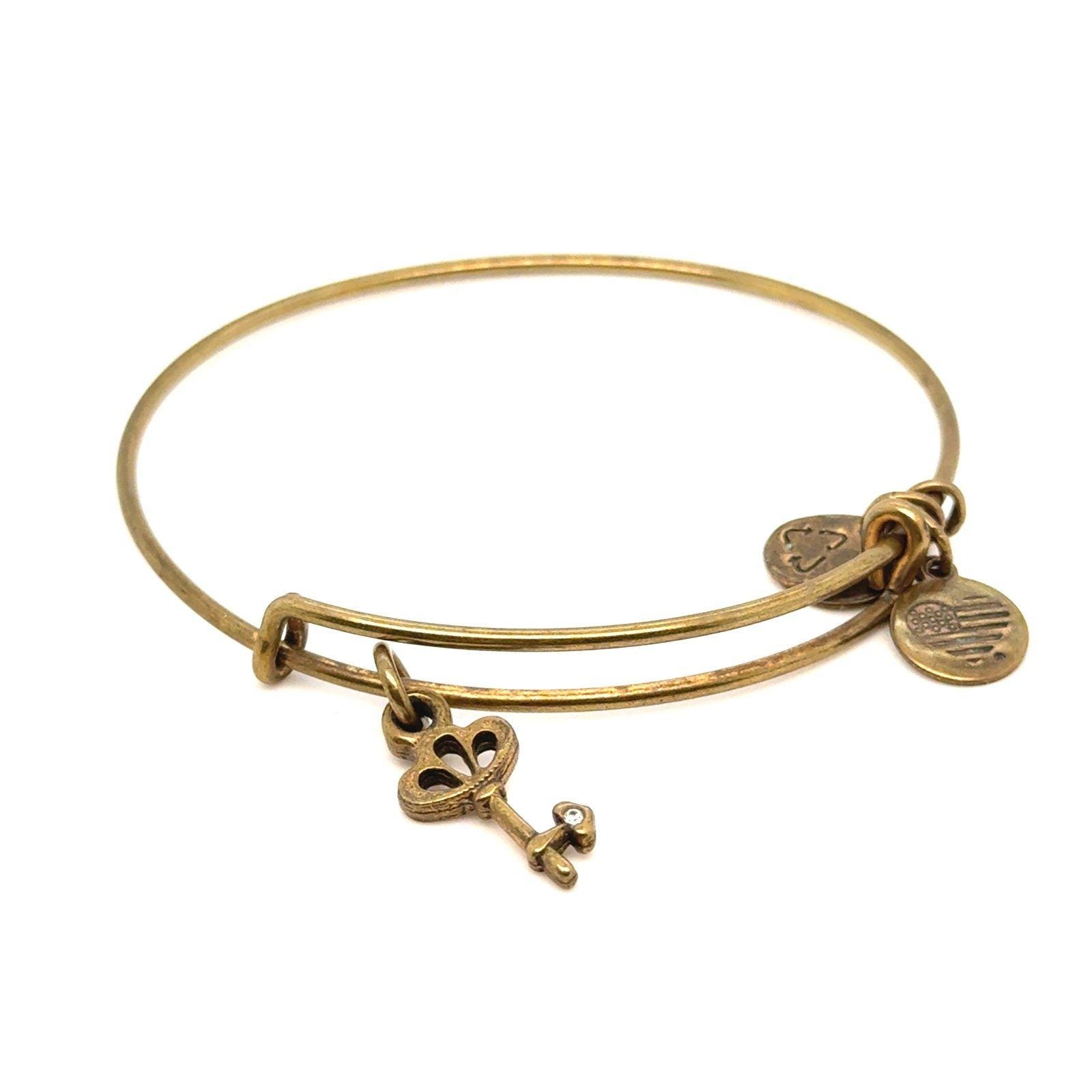 Alex and Ani Key Bracelet