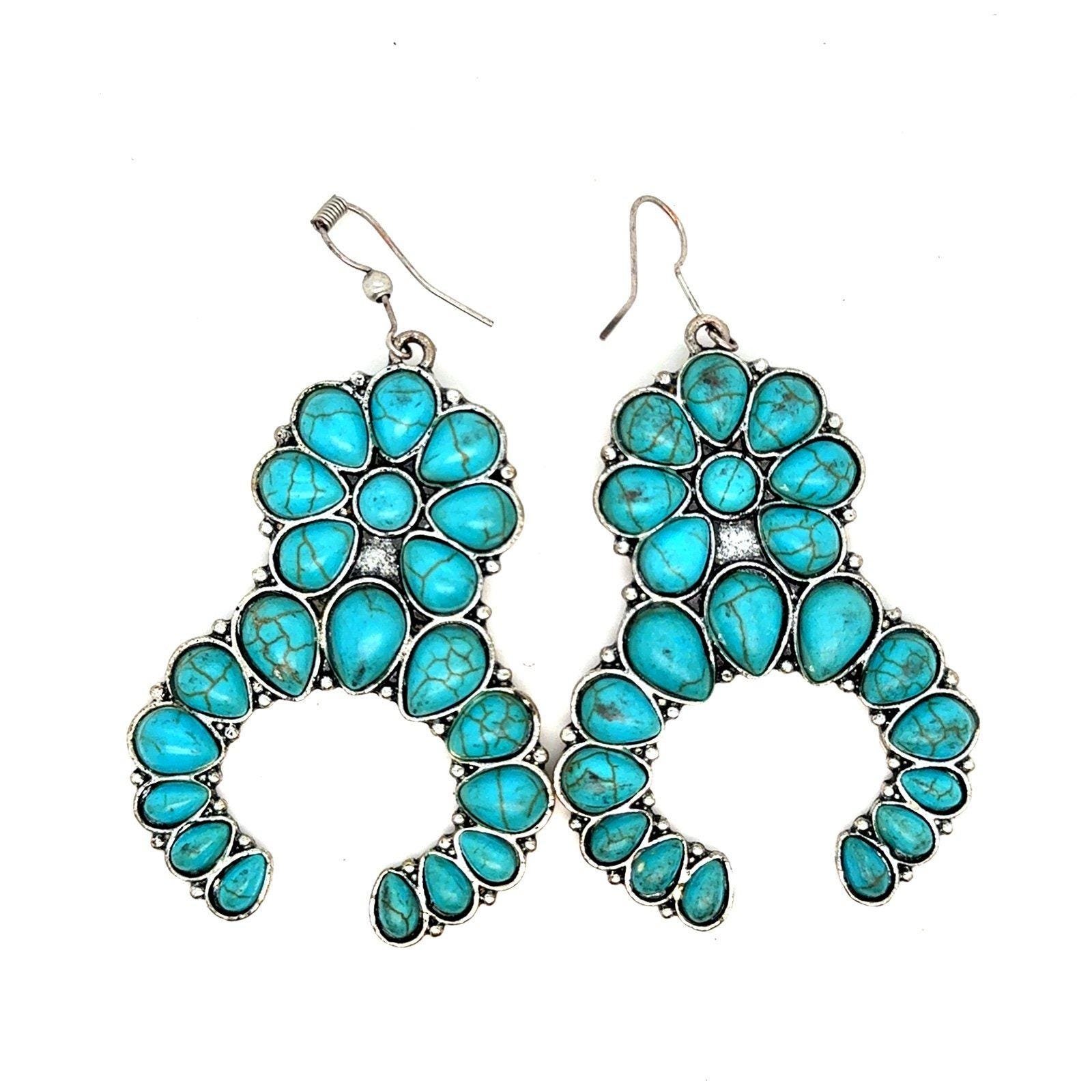 Turquoise Squash Earrings