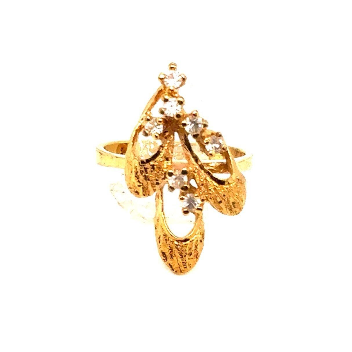 14K G.E. Cz Woman’s Ring