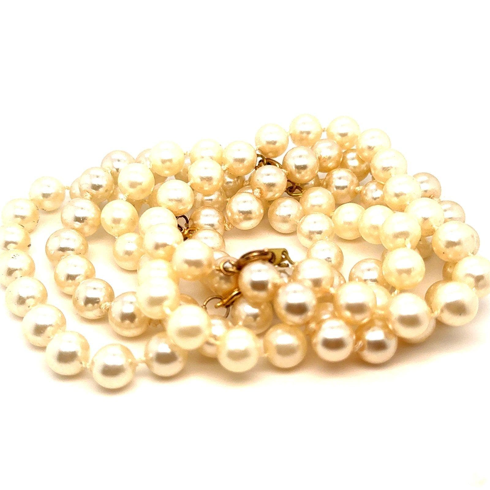 Lot of Faux Pearl Bracelets