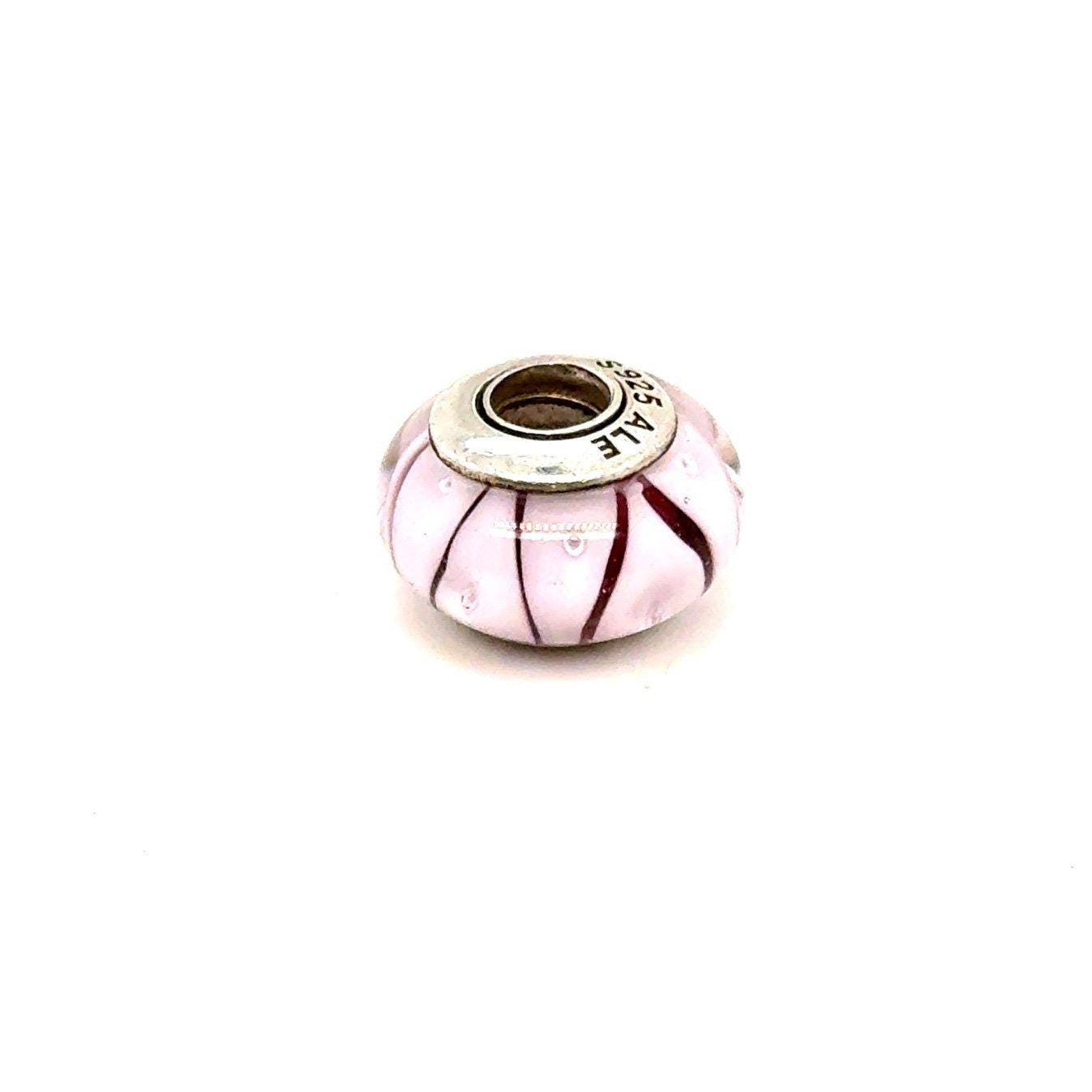 Pandora Pink Bubbles Murano Glass Charm