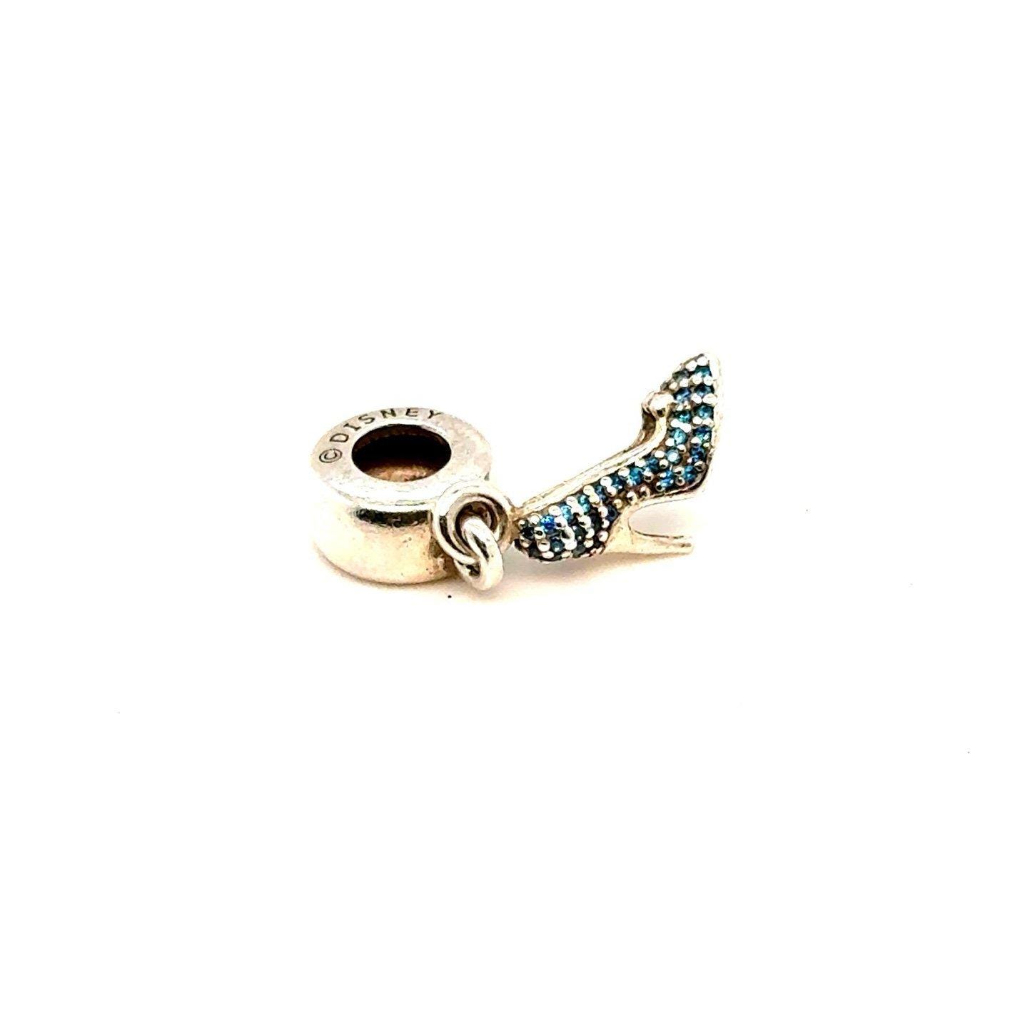 Pandora Disney Blue Cz Stiletto Dangle Charm