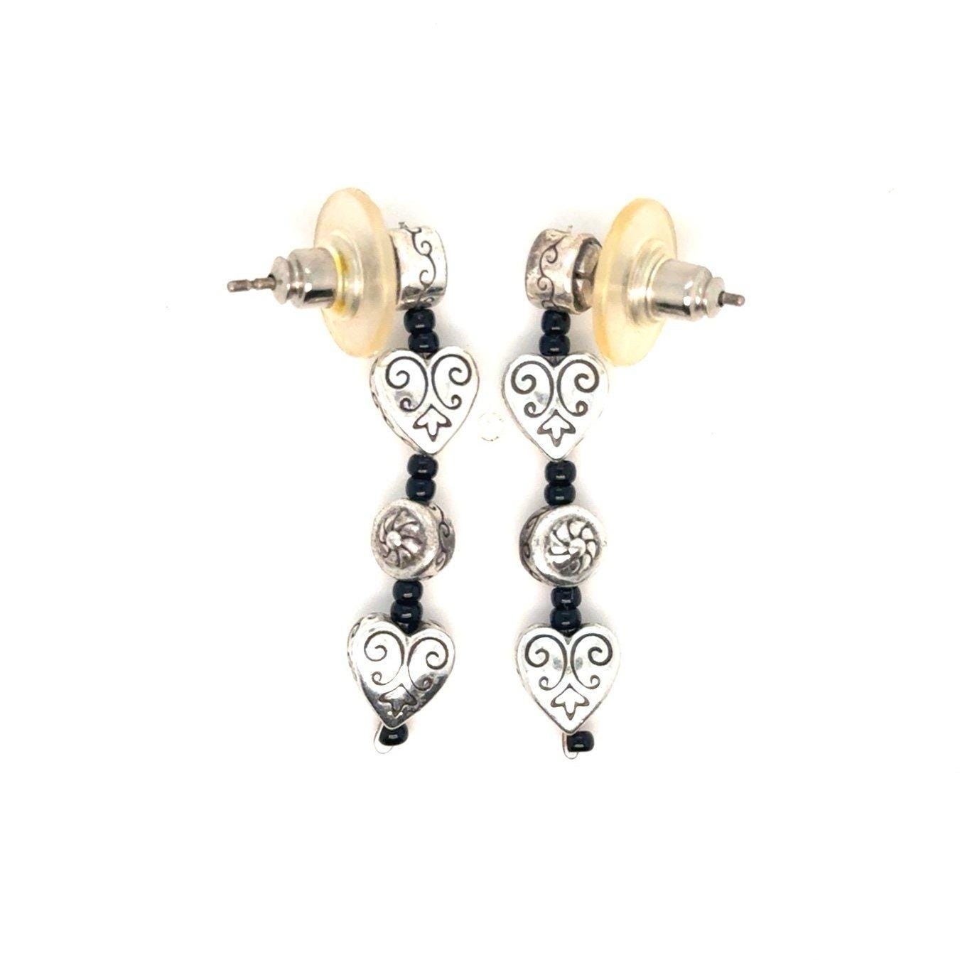 Brighton Circle/Heart Drop Earrings
